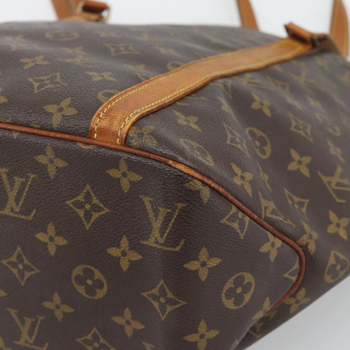 LOUIS VUITTON Monogram Sac Shopping Tote Bag M51108 LV Auth 194943