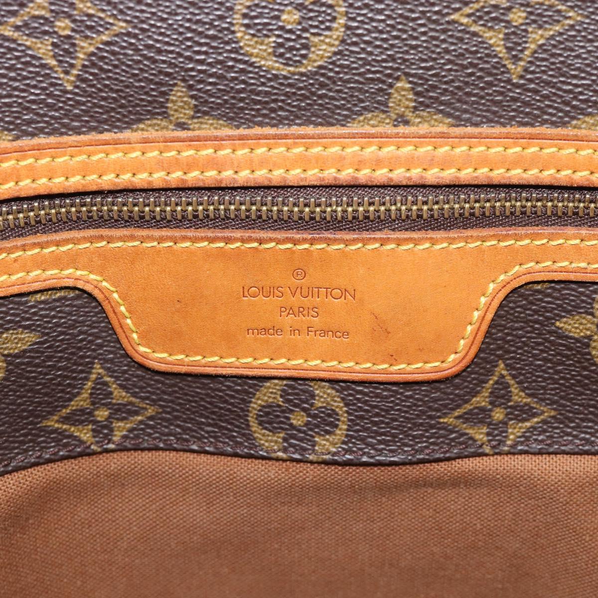 LOUIS VUITTON Monogram Sac Shopping Tote Bag M51108 LV Auth 194943