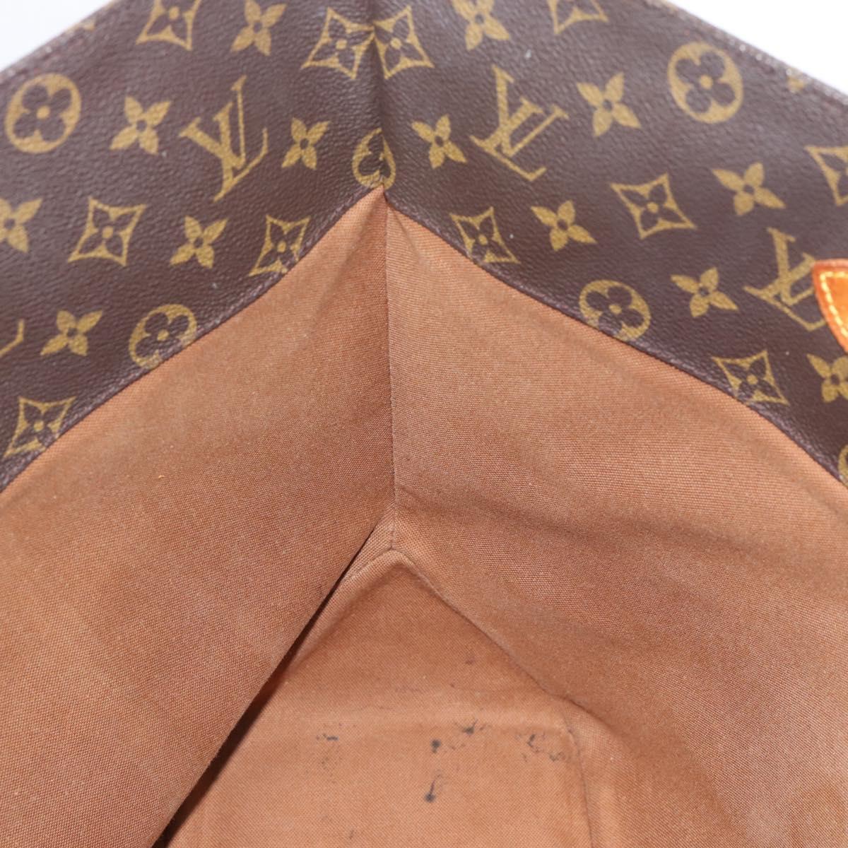 LOUIS VUITTON Monogram Sac Shopping Tote Bag M51108 LV Auth 194943