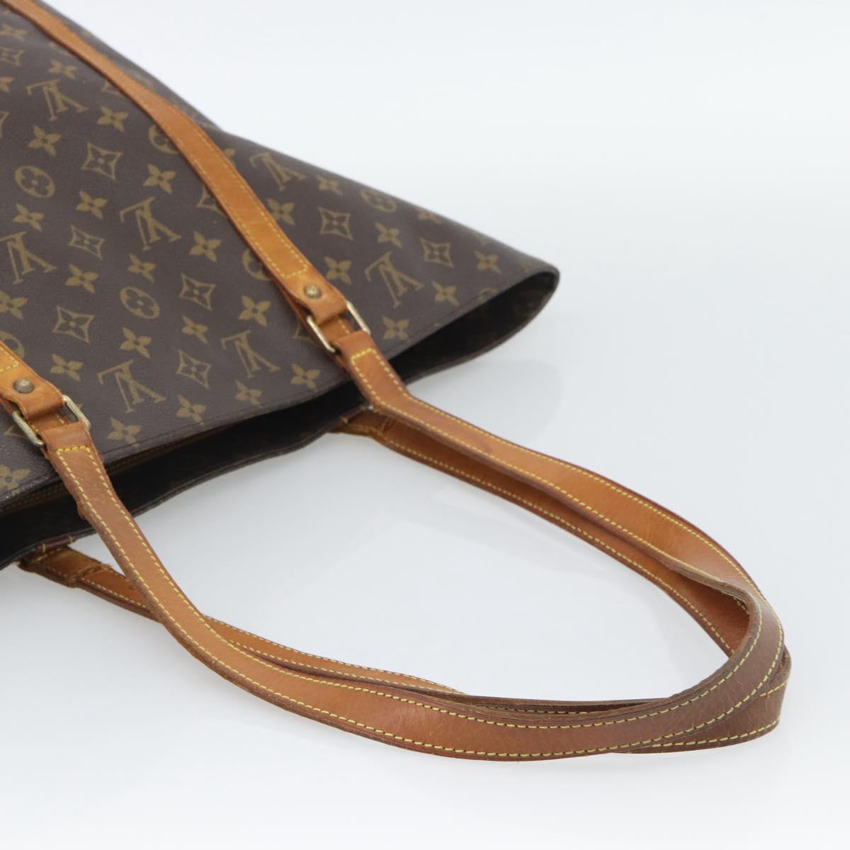 LOUIS VUITTON Monogram Sac Shopping Tote Bag M51108 LV Auth 194943