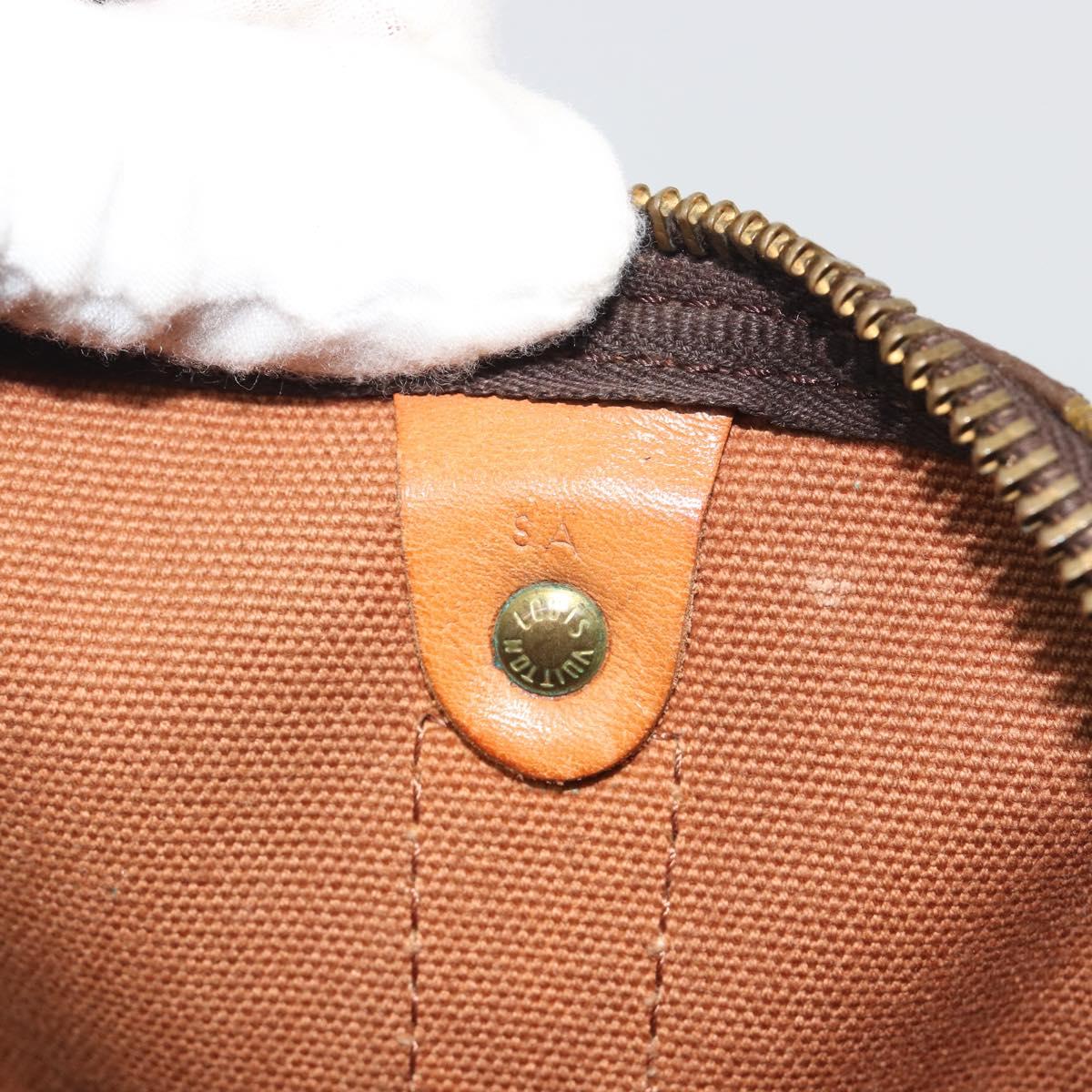 LOUIS VUITTON Monogram Keepall 45 Boston Bag M41428 LV Auth 194945