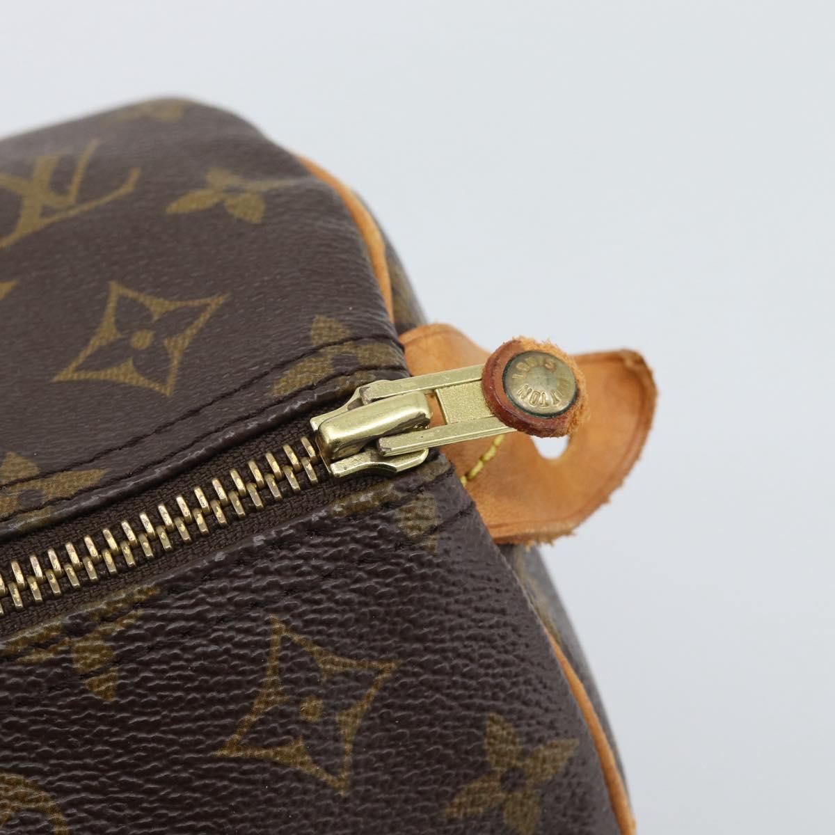 LOUIS VUITTON Monogram Speedy 30 Hand Bag M41526 LV Auth 194946