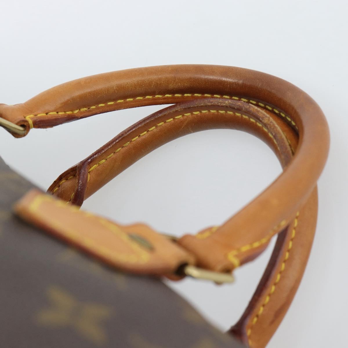 LOUIS VUITTON Monogram Speedy 30 Hand Bag M41526 LV Auth 194946