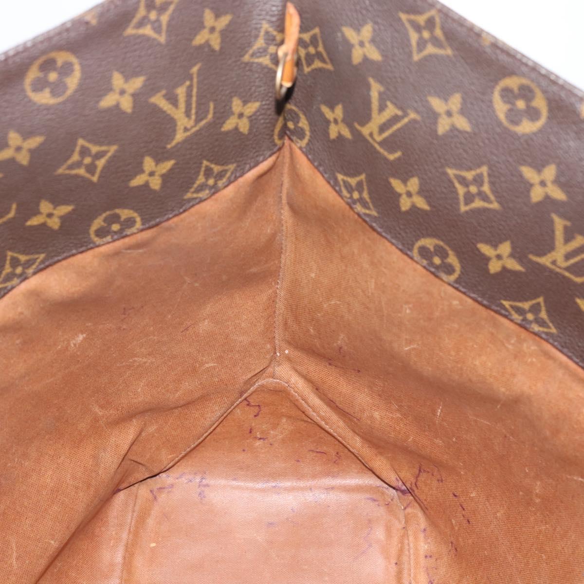 LOUIS VUITTON Monogram Sac Shopping Tote Bag M51108 LV Auth 194949