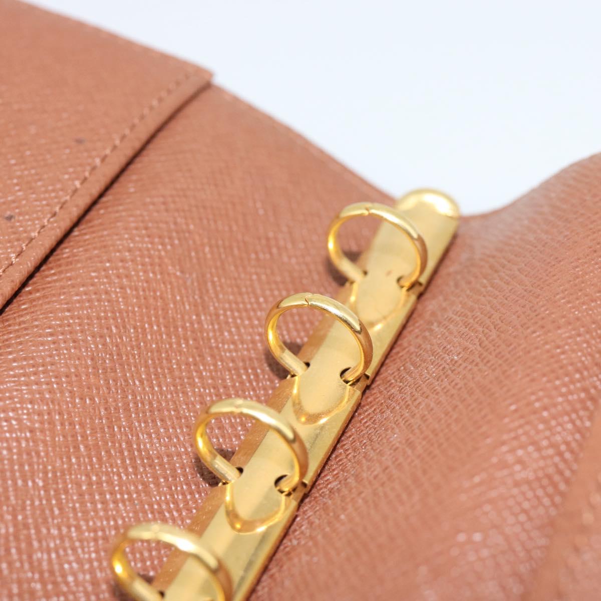 LOUIS VUITTON Monogram Agenda PM Day Planner Cover R20005 LV Auth 194959
