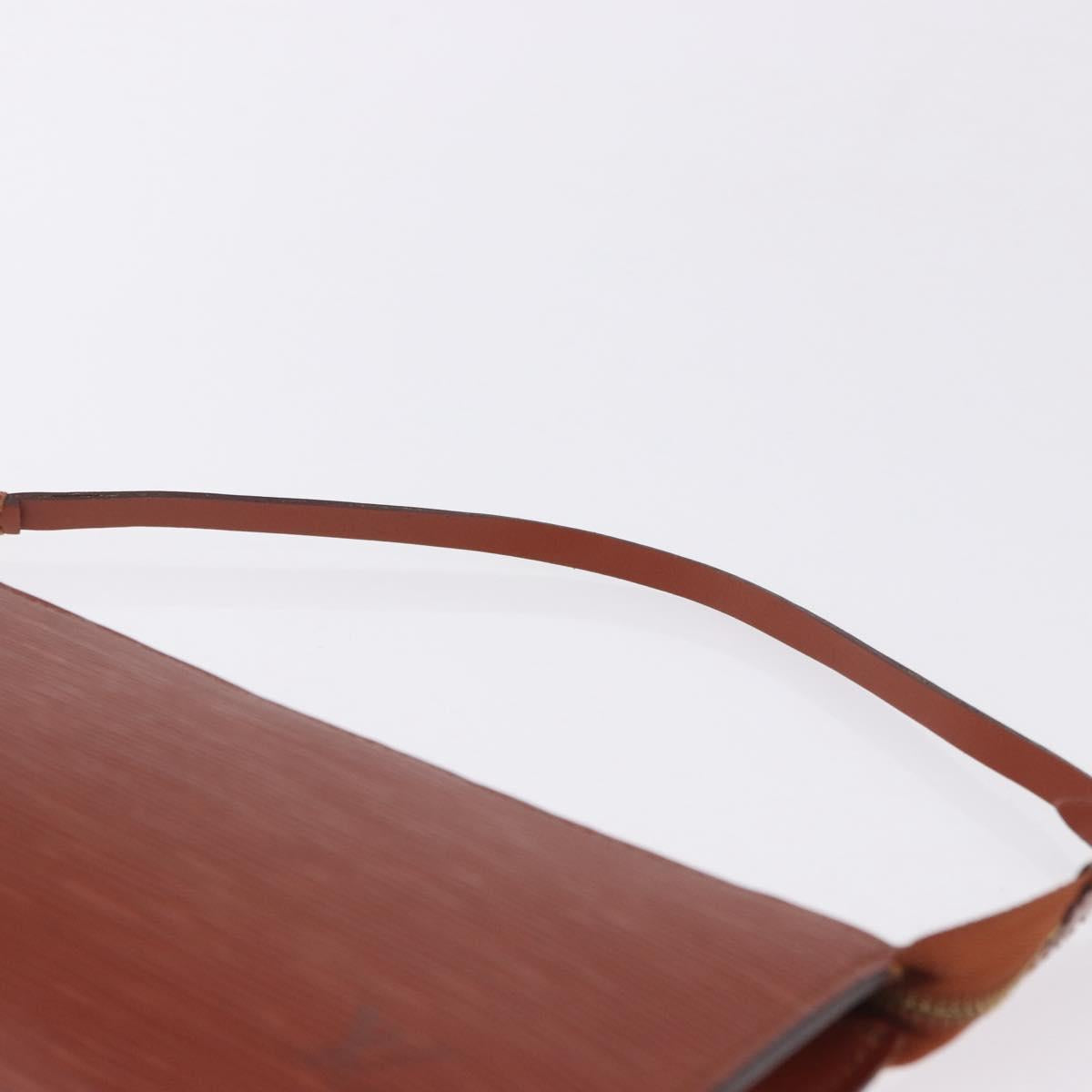 LOUIS VUITTON Epi Pochette Accessoires Accessory Pouch Brown M52983 Auth 194983A
