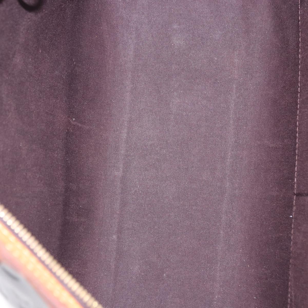LOUIS VUITTON Monogram Vernis Blair GM Hand Bag Amarante M91616 LV Auth 194988
