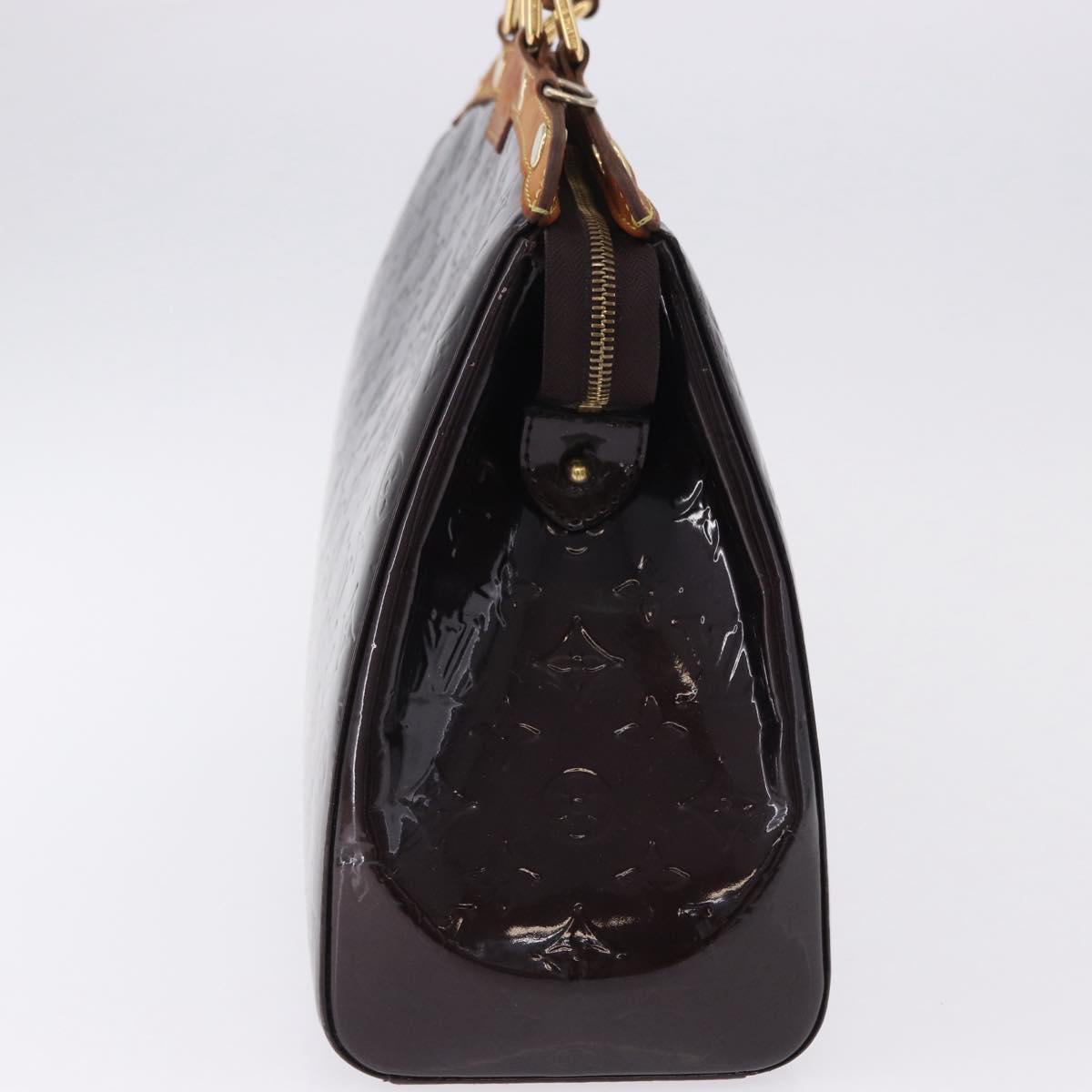 LOUIS VUITTON Monogram Vernis Blair GM Hand Bag Amarante M91616 LV Auth 194988