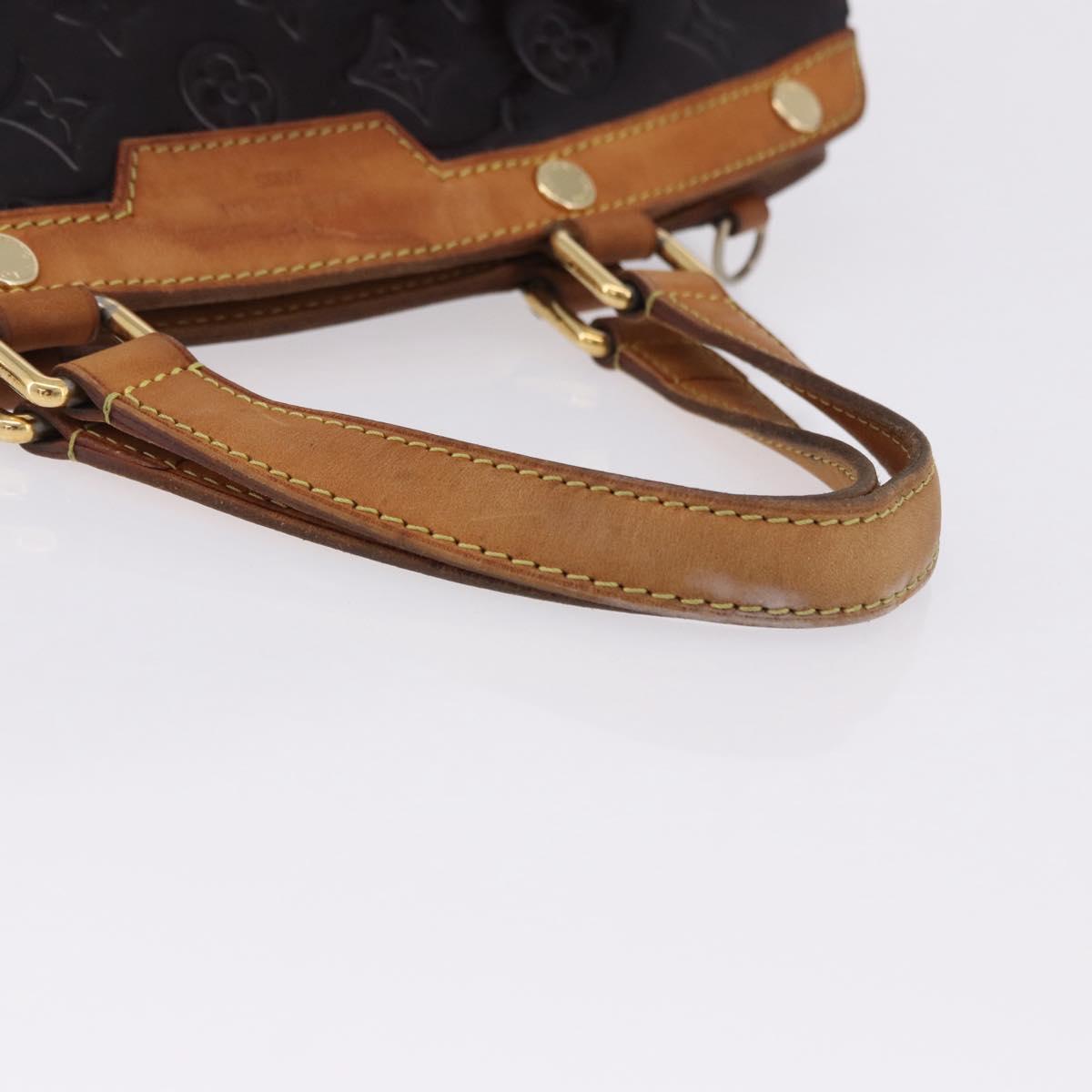LOUIS VUITTON Monogram Vernis Blair GM Hand Bag Amarante M91616 LV Auth 194988