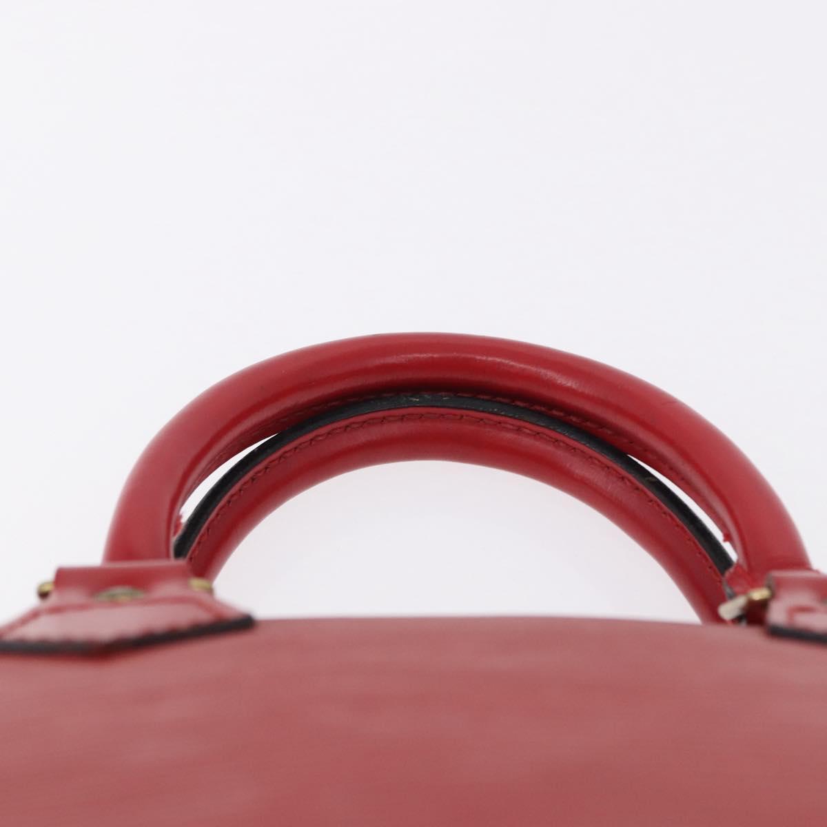 LOUIS VUITTON Epi Alma Hand Bag Castilian Red M52147 LV Auth 194996A
