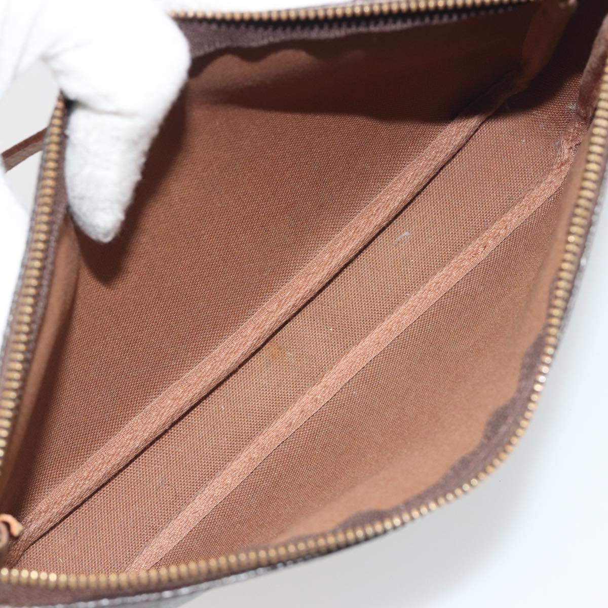 LOUIS VUITTON Monogram Pochette Accessoires Pouch M51980 LV Auth 195016