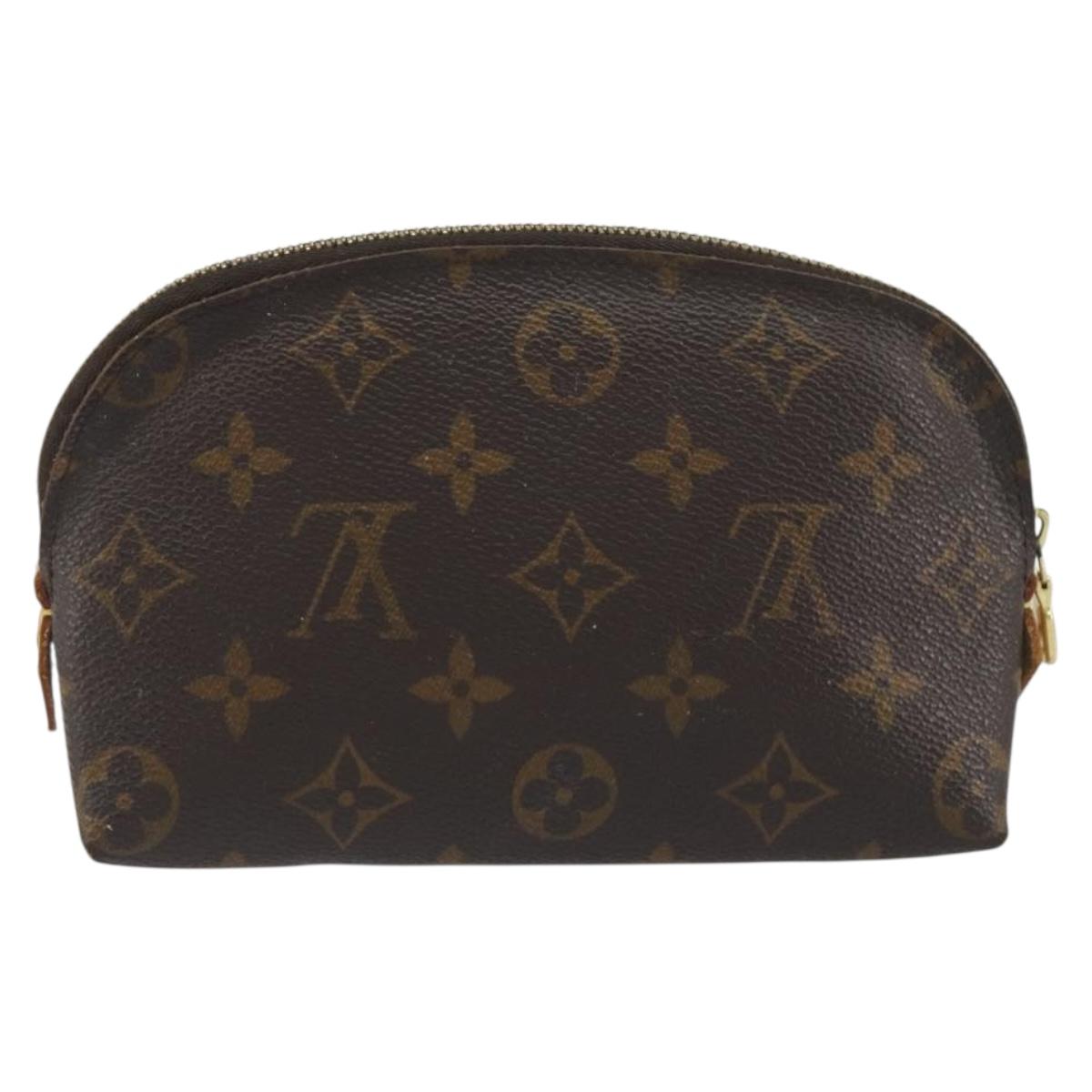LOUIS VUITTON Monogram Pochette Cosmetic PM Pouch M43998 LV Auth 195018