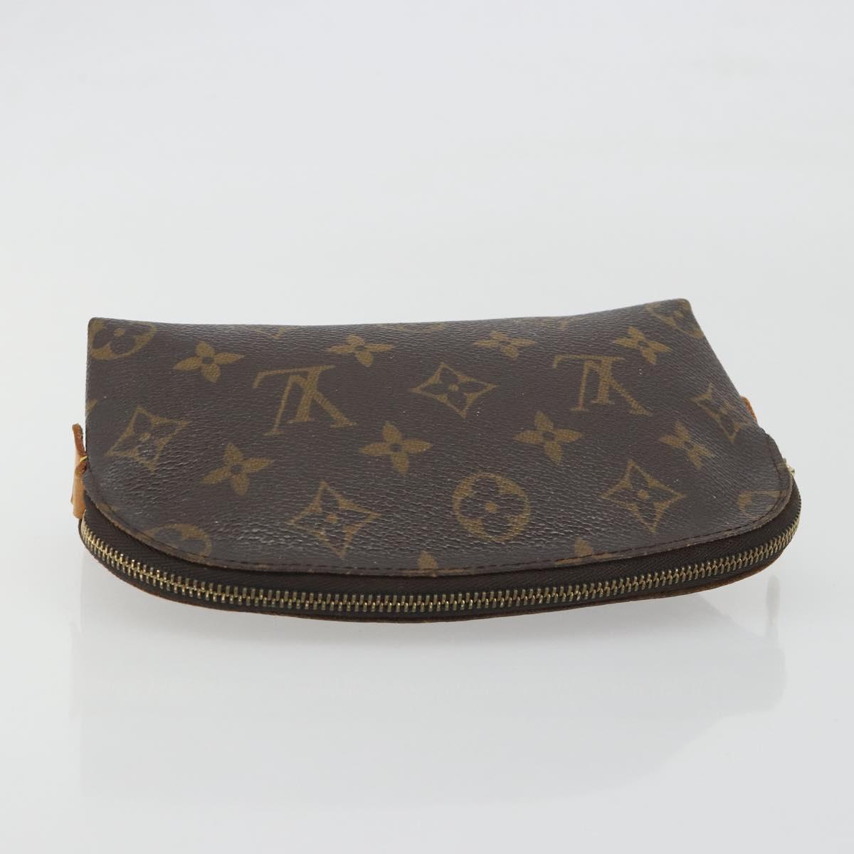 LOUIS VUITTON Monogram Pochette Cosmetic PM Pouch M43998 LV Auth 195018