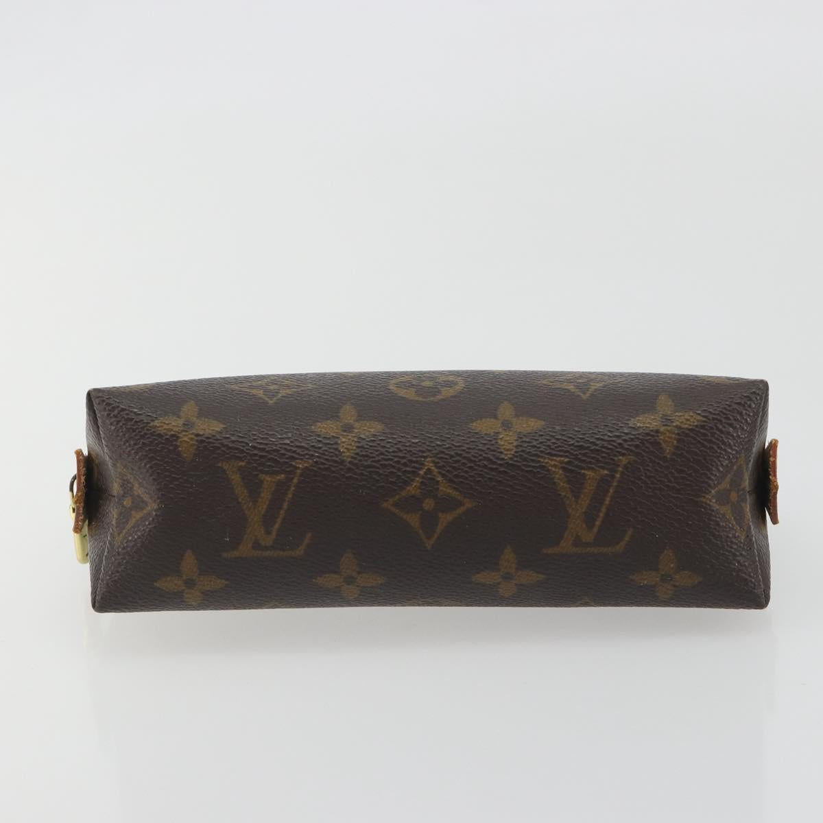LOUIS VUITTON Monogram Pochette Cosmetic PM Pouch M43998 LV Auth 195018