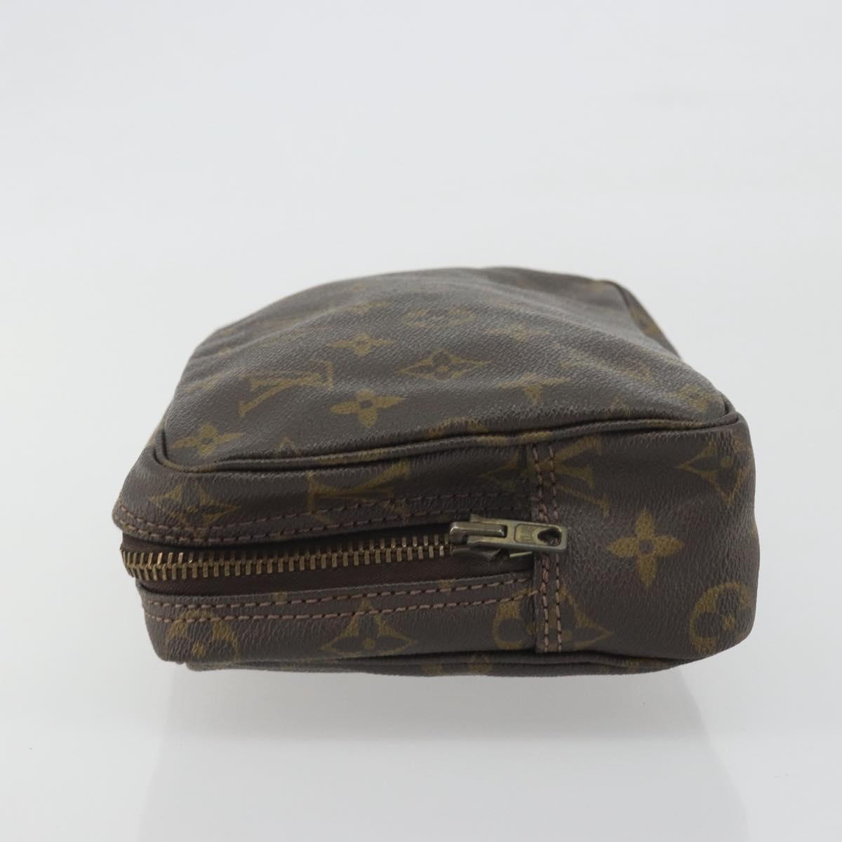 LOUIS VUITTON Monogram Trousse Toilette 23 Clutch Bag M47524 LV Auth 195030