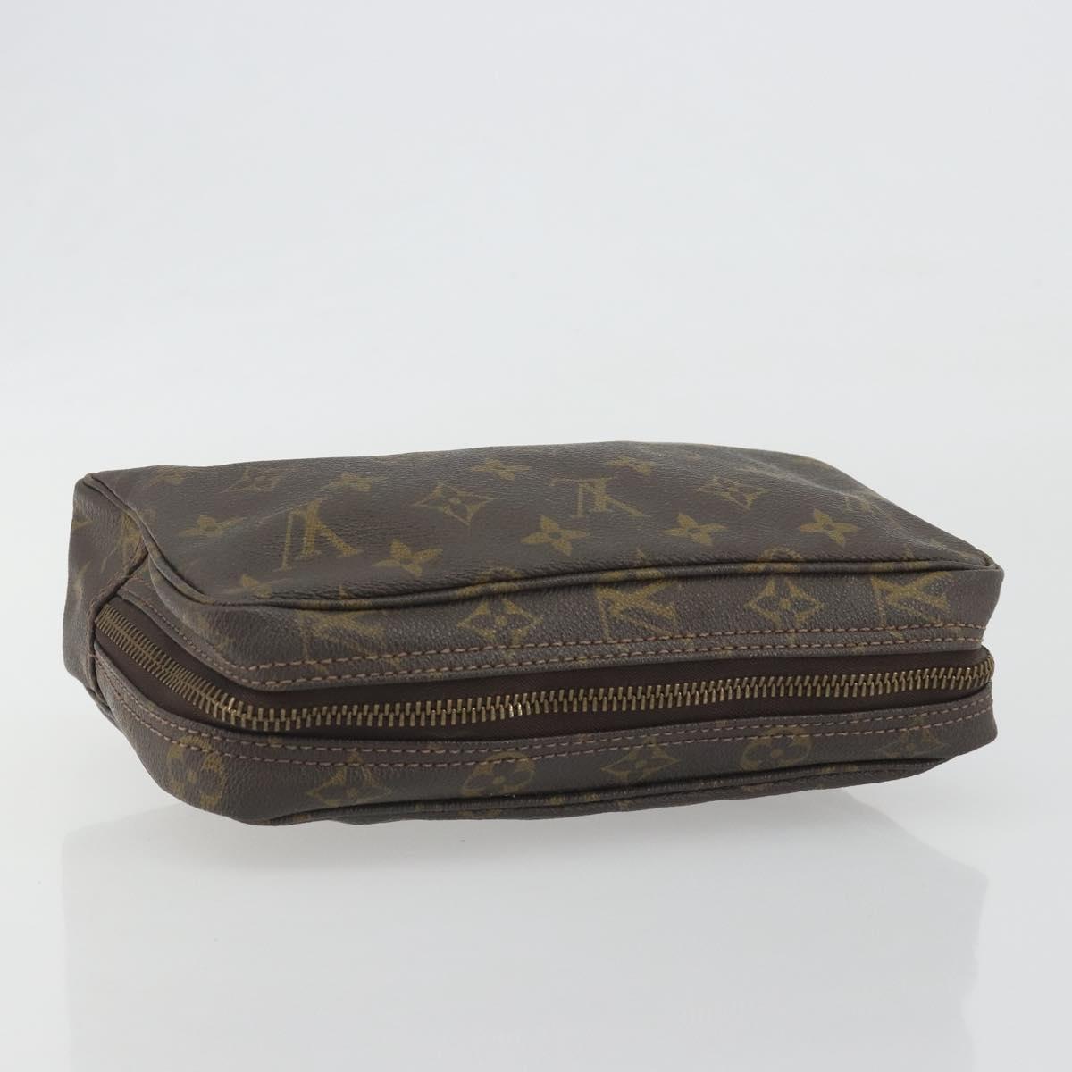LOUIS VUITTON Monogram Trousse Toilette 23 Clutch Bag M47524 LV Auth 195030