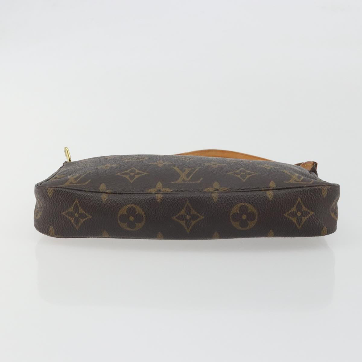 LOUIS VUITTON Mini Pochette Accessoires Accessory Pouch N41667 LV Auth 195032