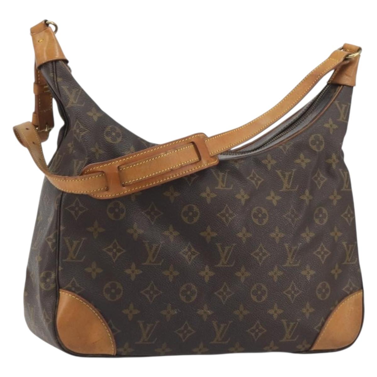 LOUIS VUITTON Monogram Boulogne 35 Shoulder Bag M51260 LV Auth 195035