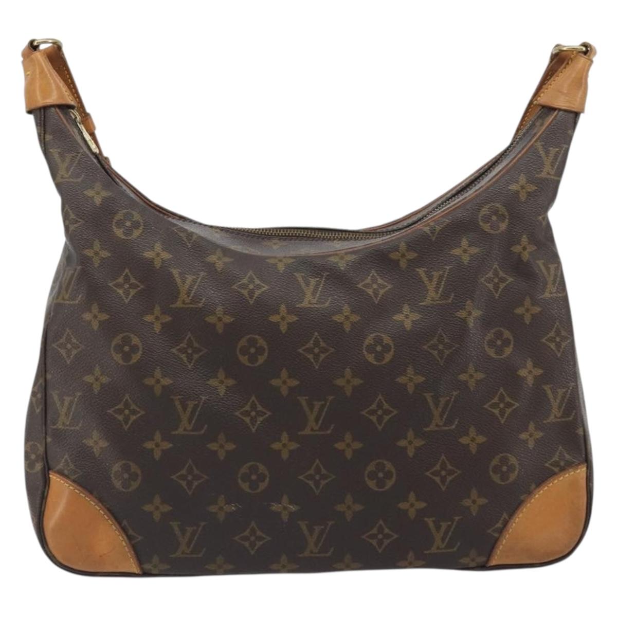 LOUIS VUITTON Monogram Boulogne 35 Shoulder Bag M51260 LV Auth 195035