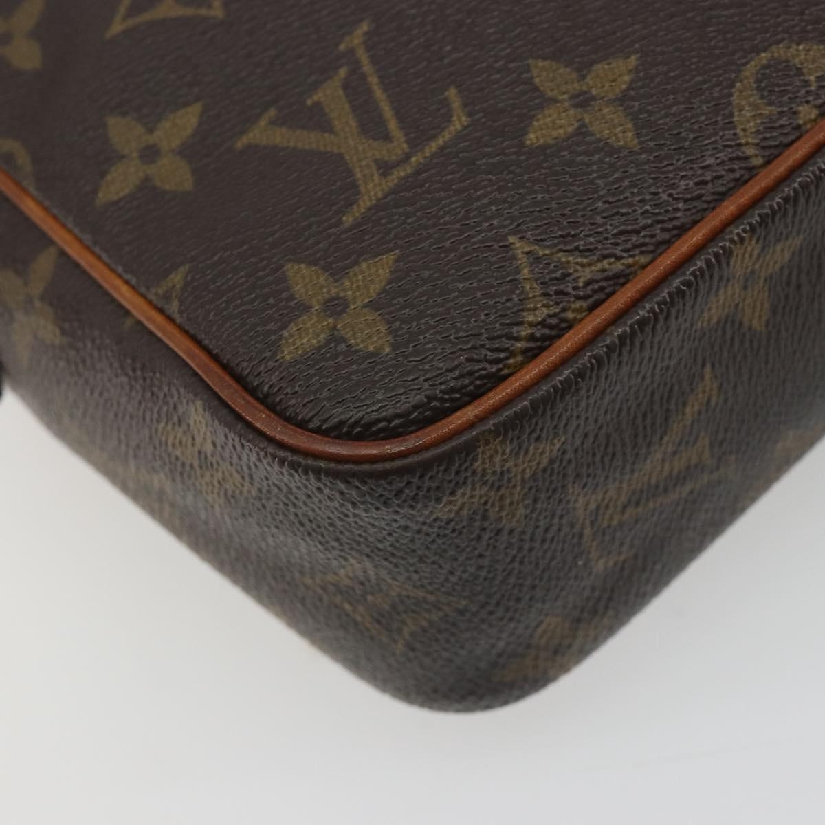 LOUIS VUITTON Monogram Compiegne 23 Clutch Bag M51847 LV Auth 195039