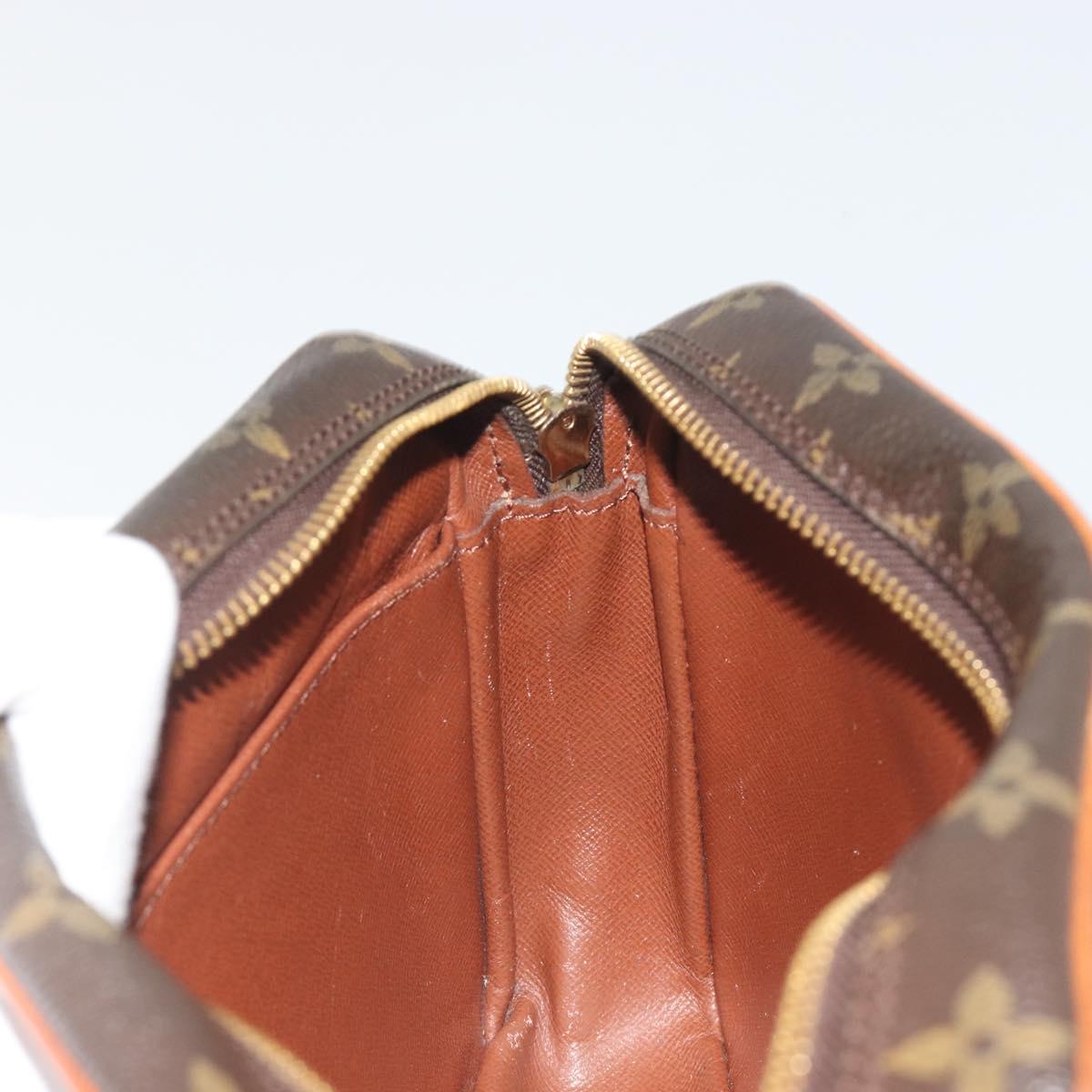 LOUIS VUITTON Monogram Compiegne 23 Clutch Bag M51847 LV Auth 195039