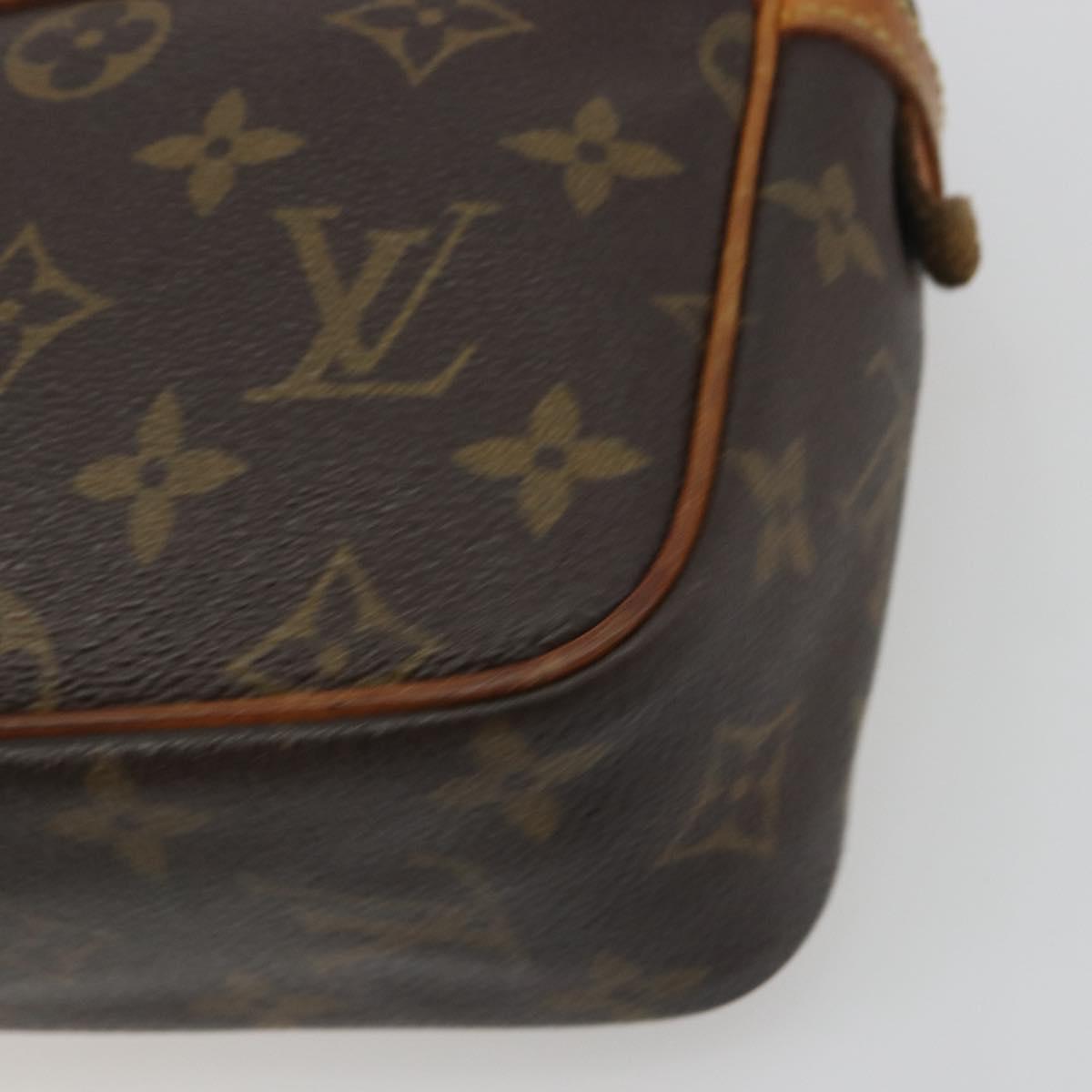 LOUIS VUITTON Monogram Compiegne 23 Clutch Bag M51847 LV Auth 195039