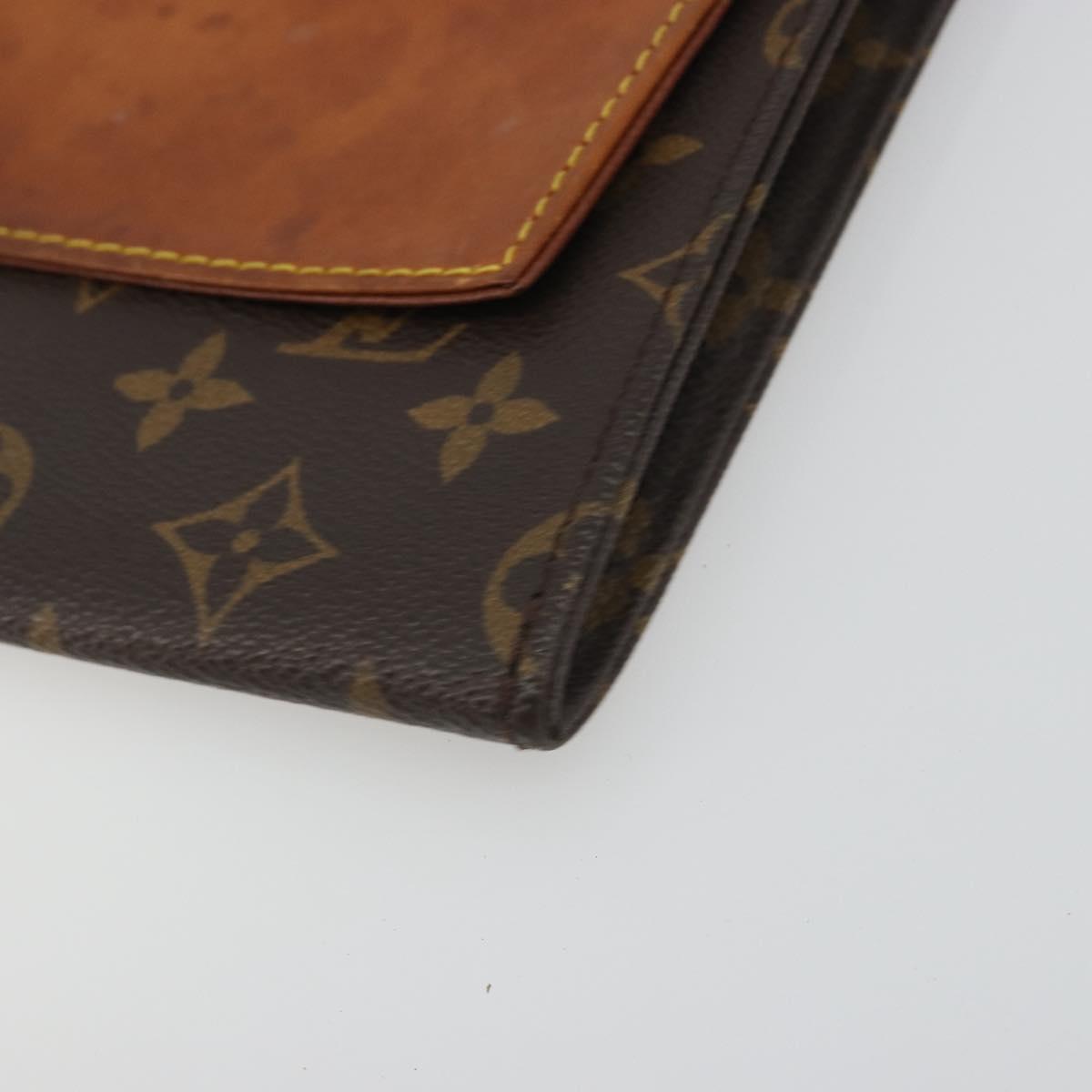 LOUIS VUITTON Monogram Jena Clutch Bag M51808 LV Auth 195040