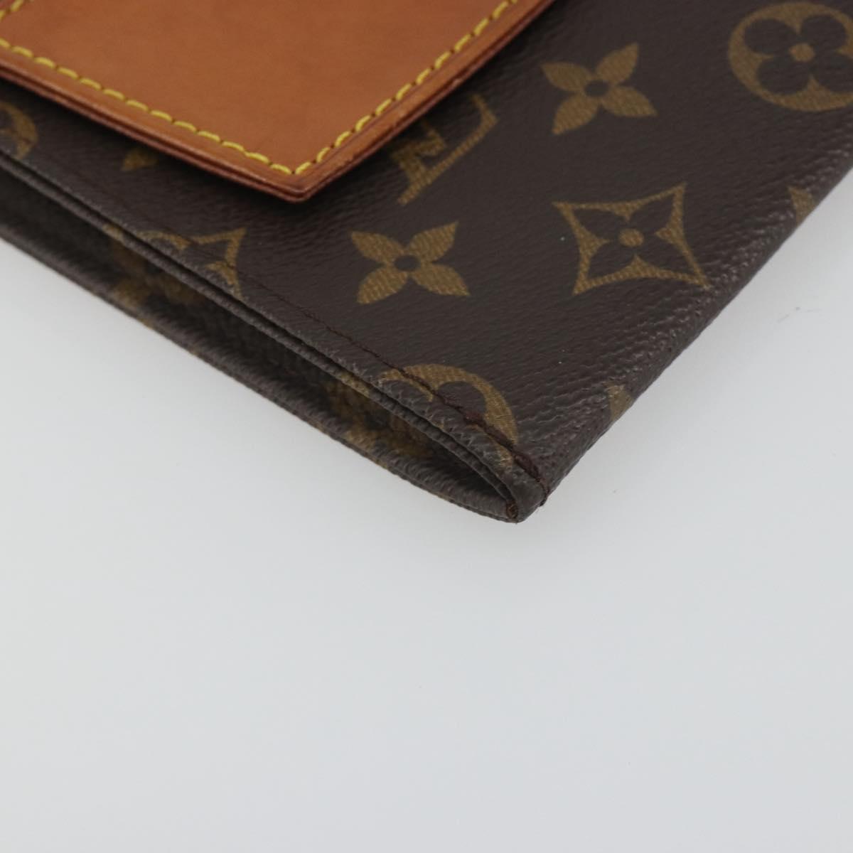 LOUIS VUITTON Monogram Jena Clutch Bag M51808 LV Auth 195040