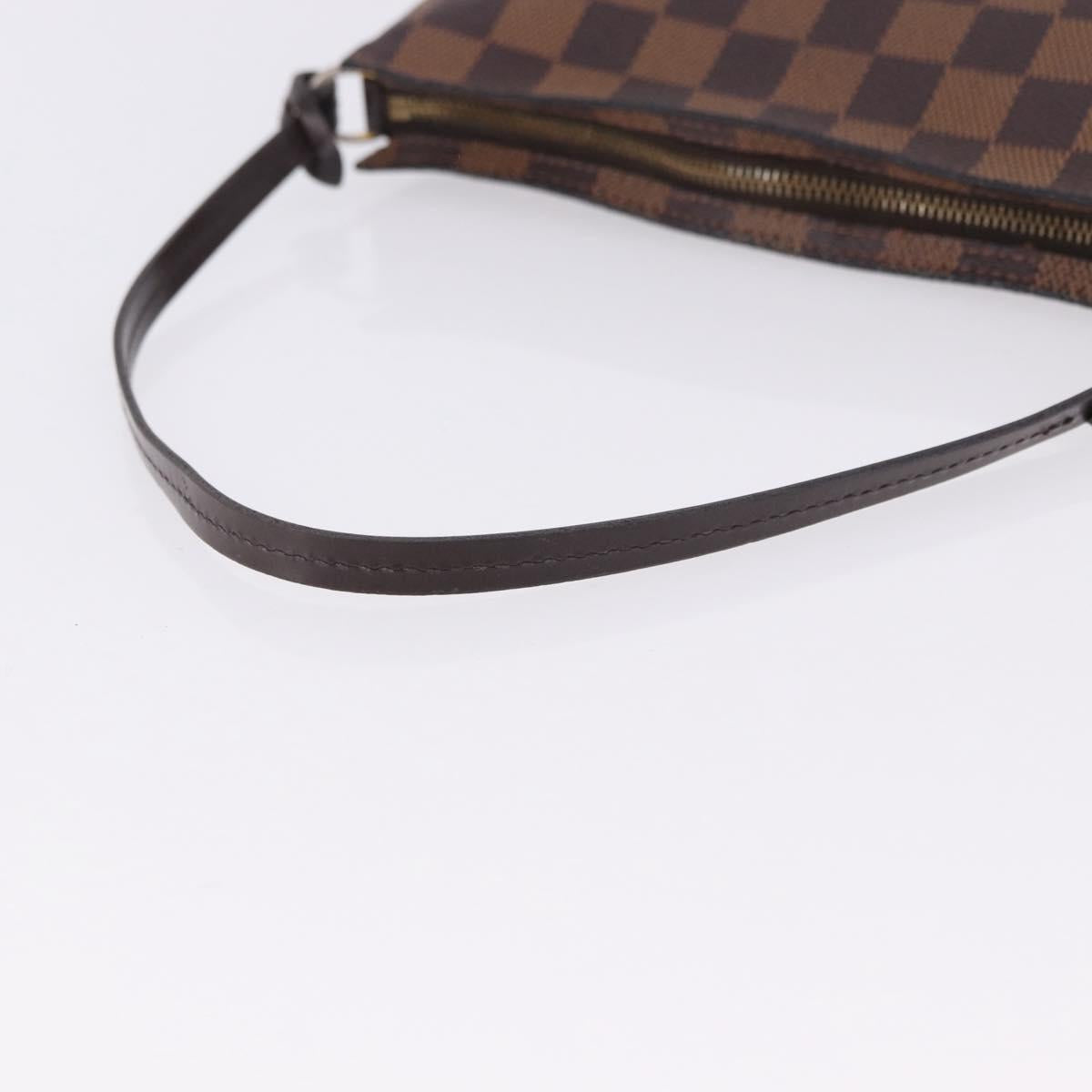 LOUIS VUITTON Damier Ebene Navona Accessory Pouch N51983 LV Auth 195041