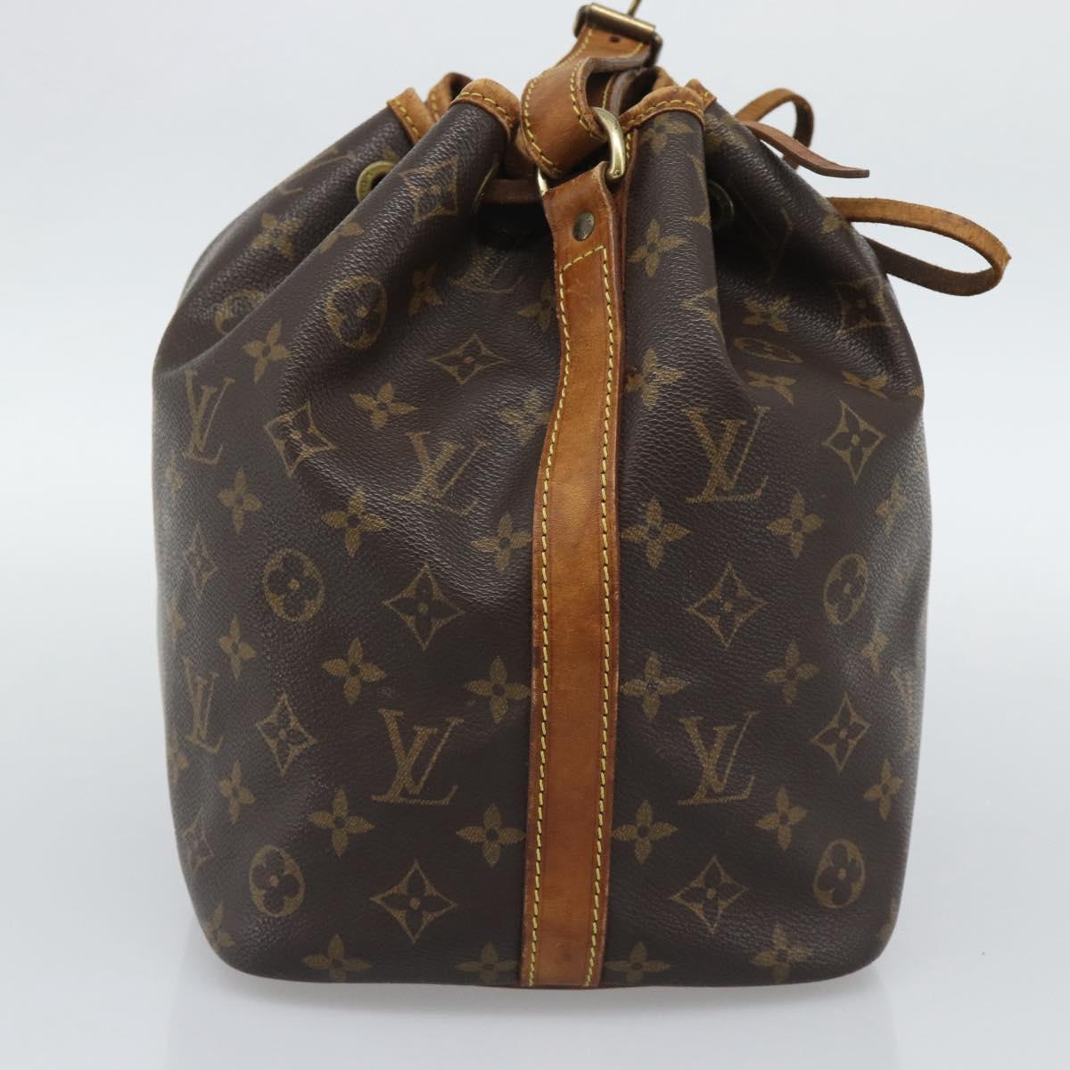 LOUIS VUITTON Monogram Petit Noe Shoulder Bag M42226 LV Auth 195050