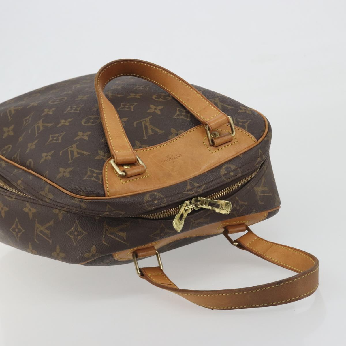 LOUIS VUITTON Monogram Excursion Hand Bag M41450 LV Auth 195052A