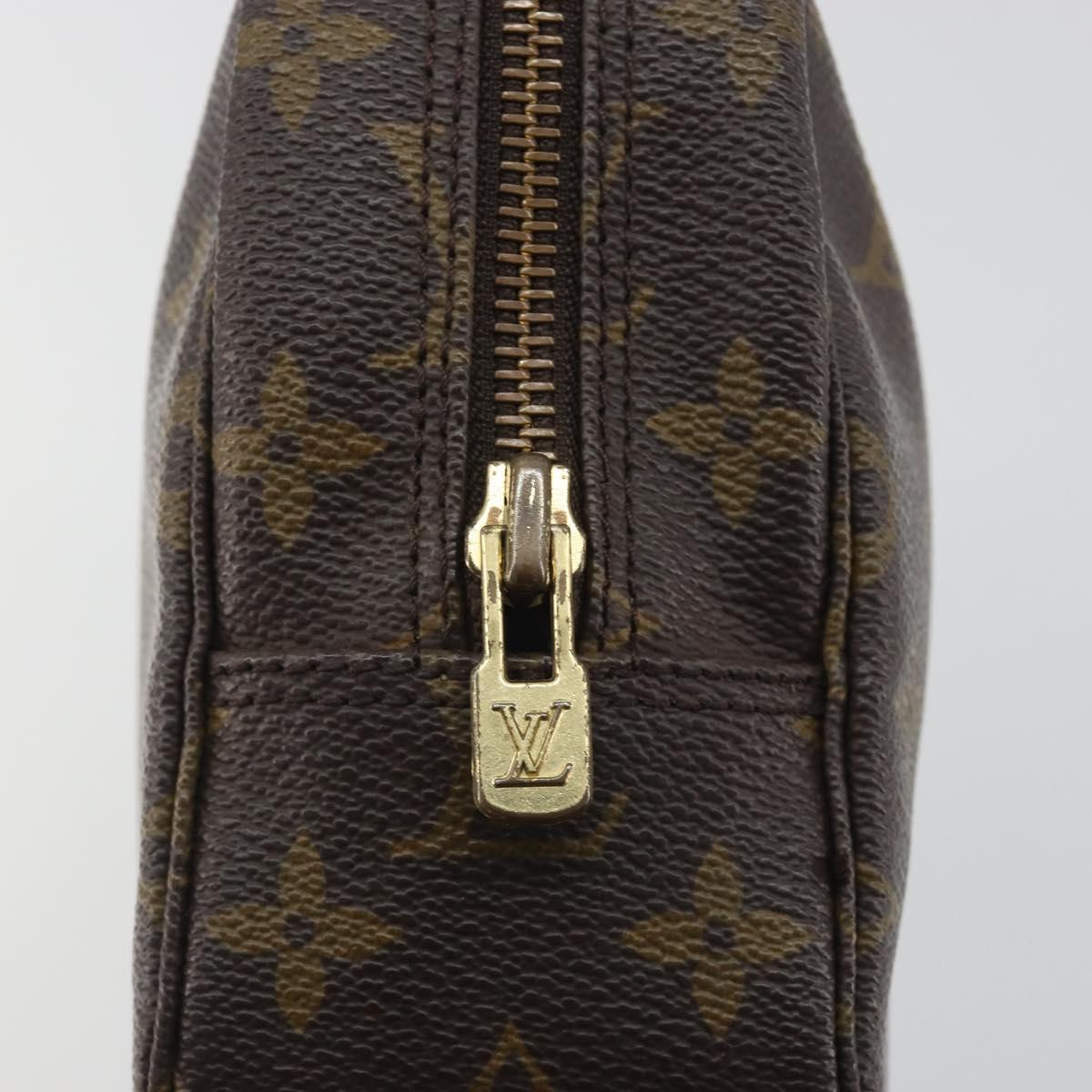LOUIS VUITTON Monogram Trousse Toilette 23 Clutch Bag M47524 LV Auth 195063