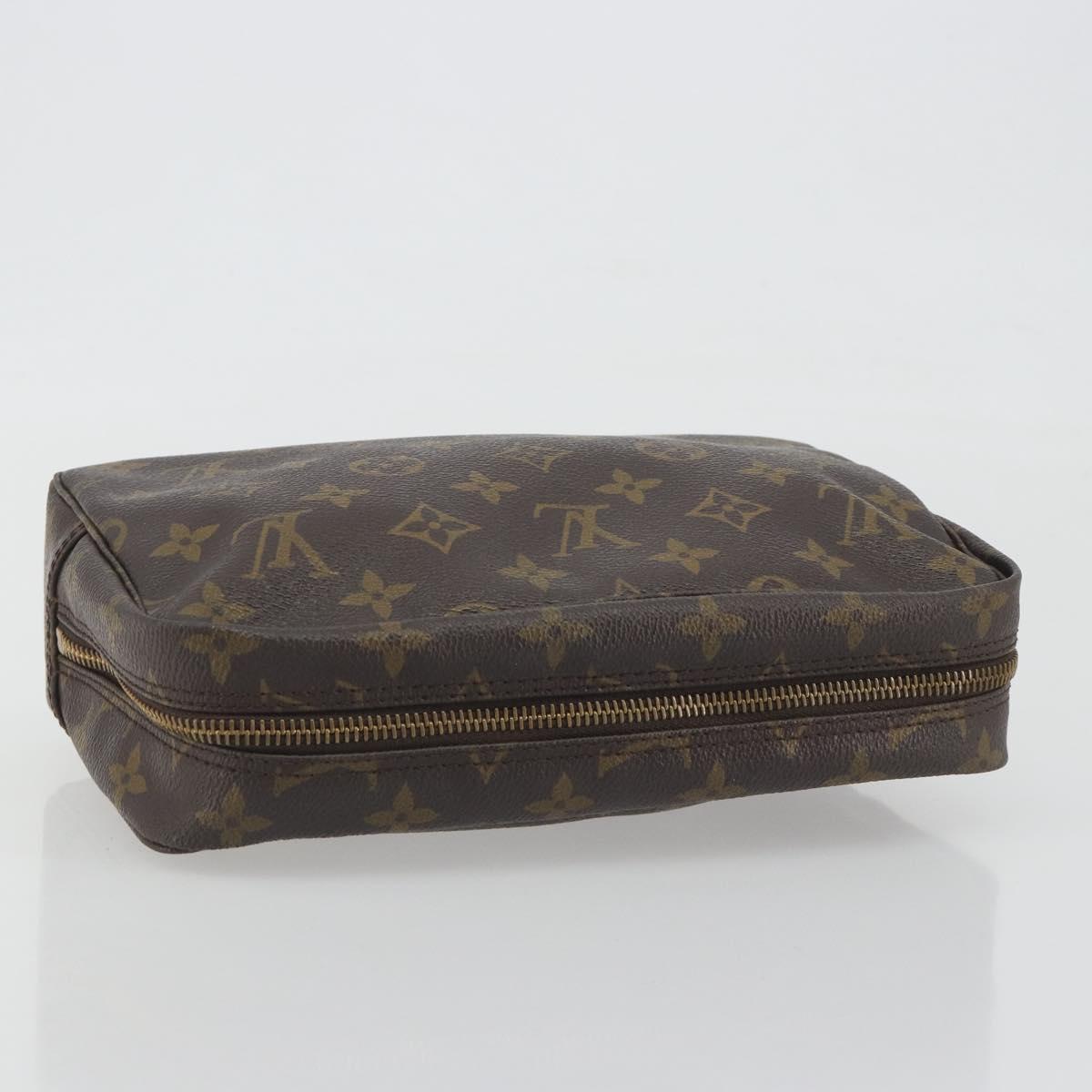 LOUIS VUITTON Monogram Trousse Toilette 23 Clutch Bag M47524 LV Auth 195063