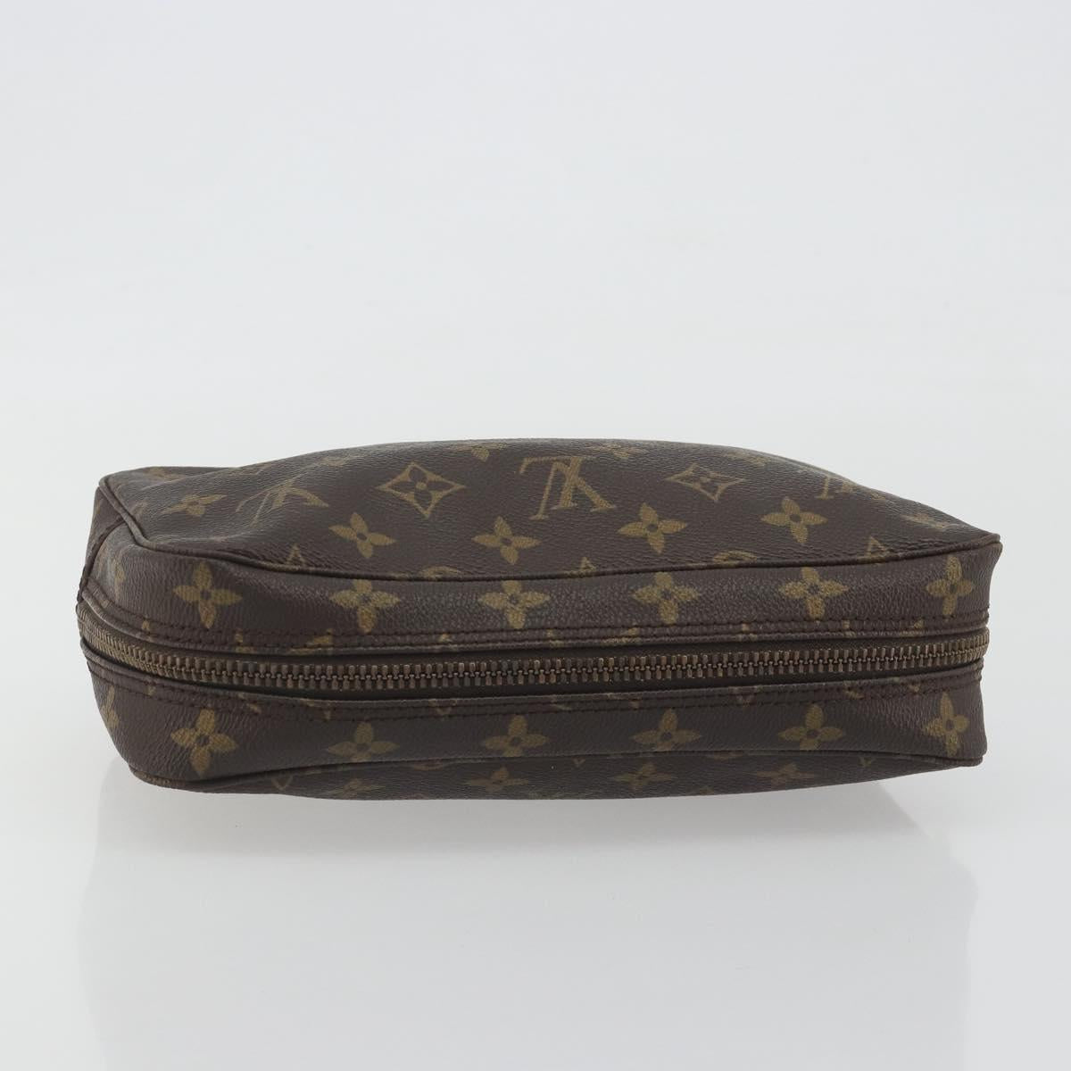 LOUIS VUITTON Monogram Trousse Toilette 23 Clutch Bag M47524 LV Auth 195066