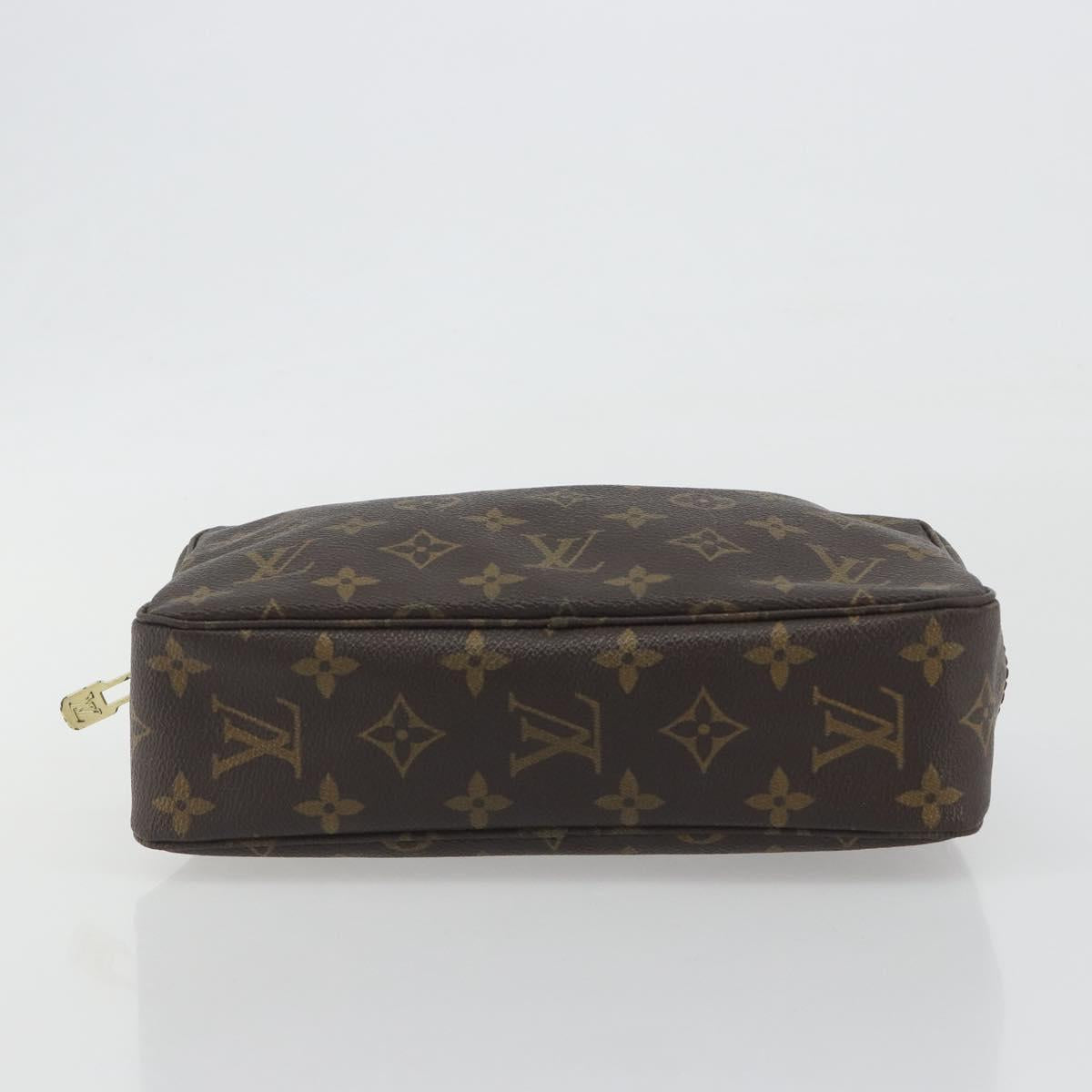 LOUIS VUITTON Monogram Trousse Toilette 23 Clutch Bag M47524 LV Auth 195066