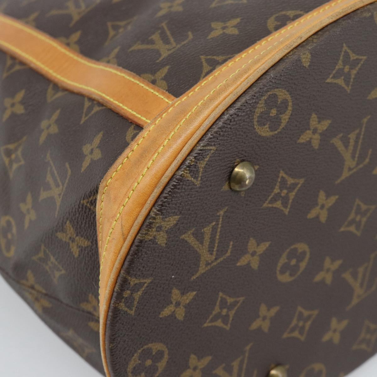 LOUIS VUITTON Monogram Bucket GM Shoulder Bag M42236 LV Auth 195072