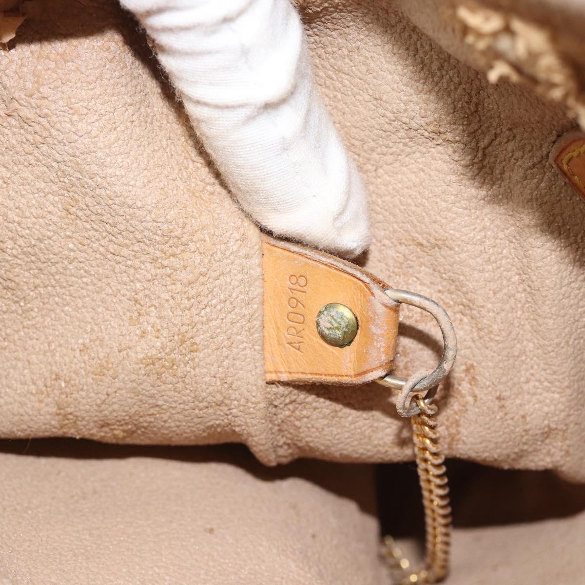 LOUIS VUITTON Monogram Bucket GM Shoulder Bag M42236 LV Auth 195072