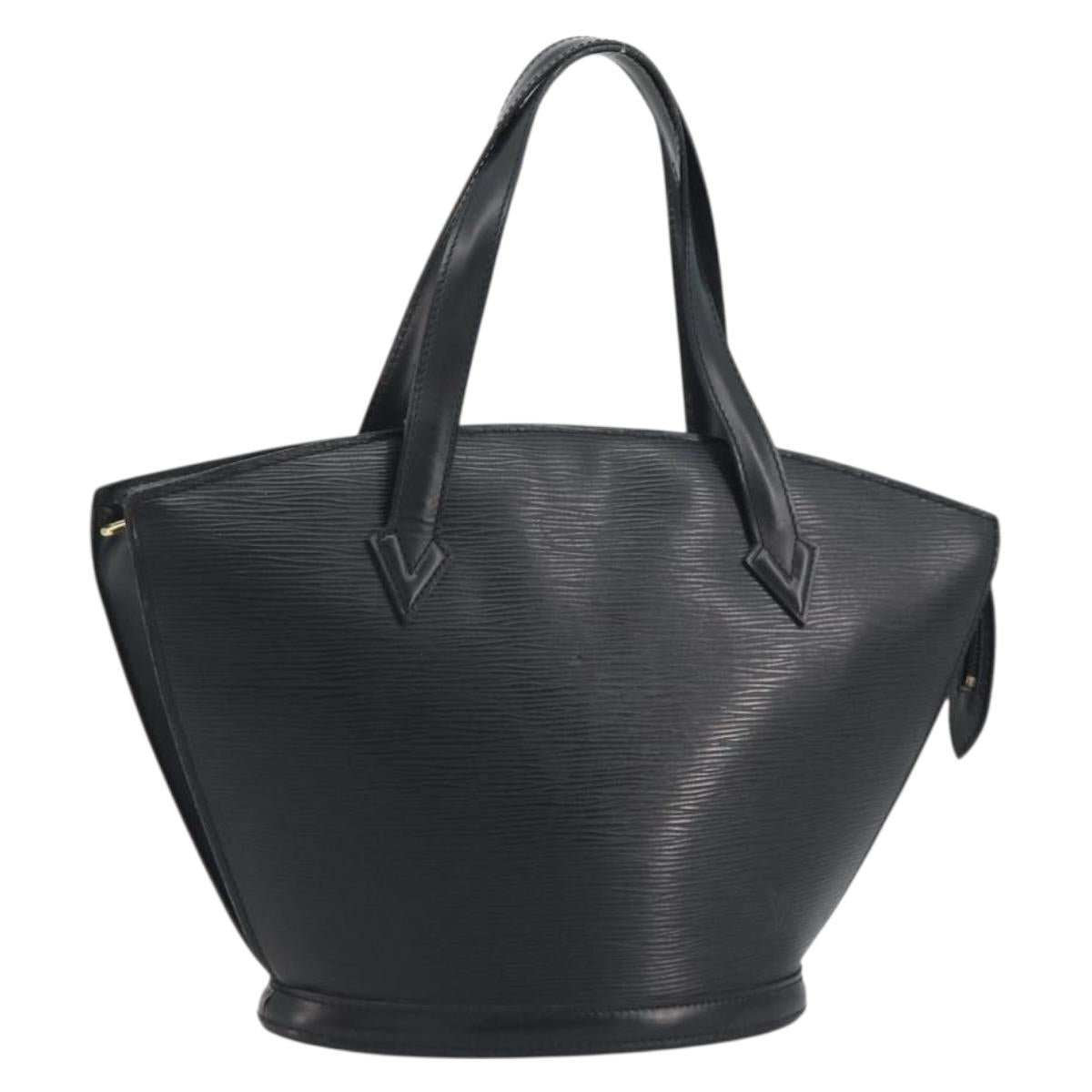 LOUIS VUITTON Epi Saint Jacques Shopping Bag Black M52272 LV Auth 195076