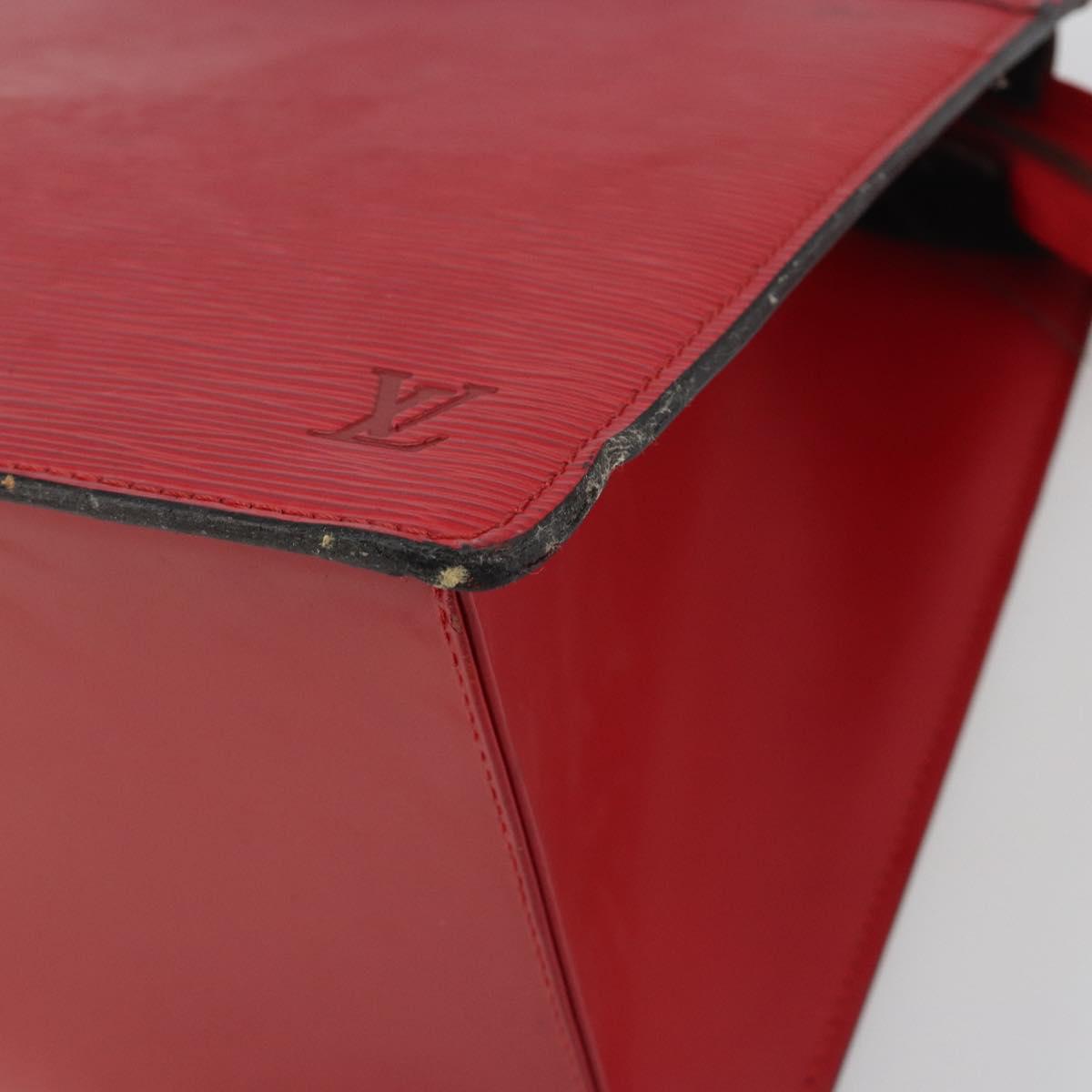 LOUIS VUITTON Epi Riviera Hand Bag Red M48187 LV Auth 195077