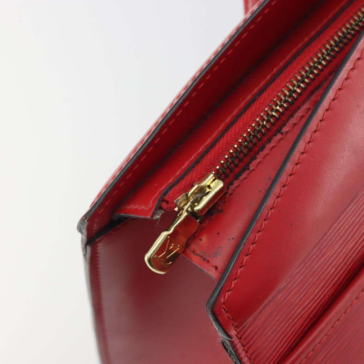 LOUIS VUITTON Epi Riviera Hand Bag Red M48187 LV Auth 195077