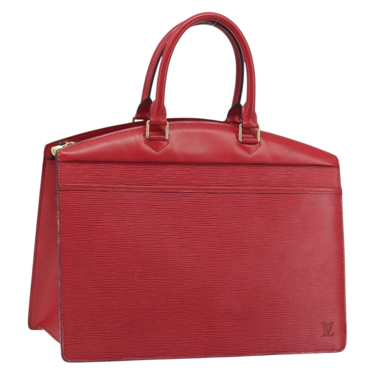 LOUIS VUITTON Epi Riviera Hand Bag Red M48187 LV Auth 195077