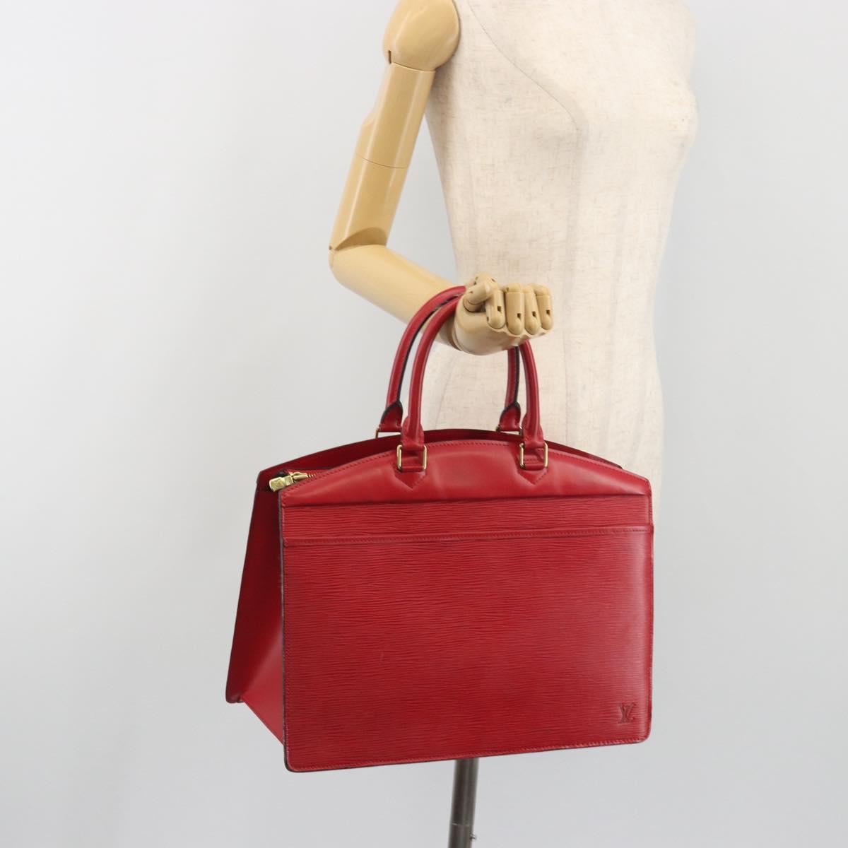 LOUIS VUITTON Epi Riviera Hand Bag Red M48187 LV Auth 195077