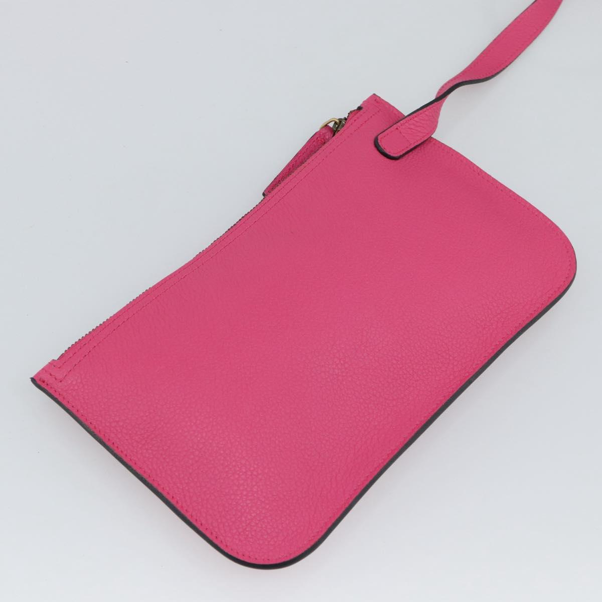 GUCCI Drawstring Backpack Leather Pink 516639 Auth 195079A