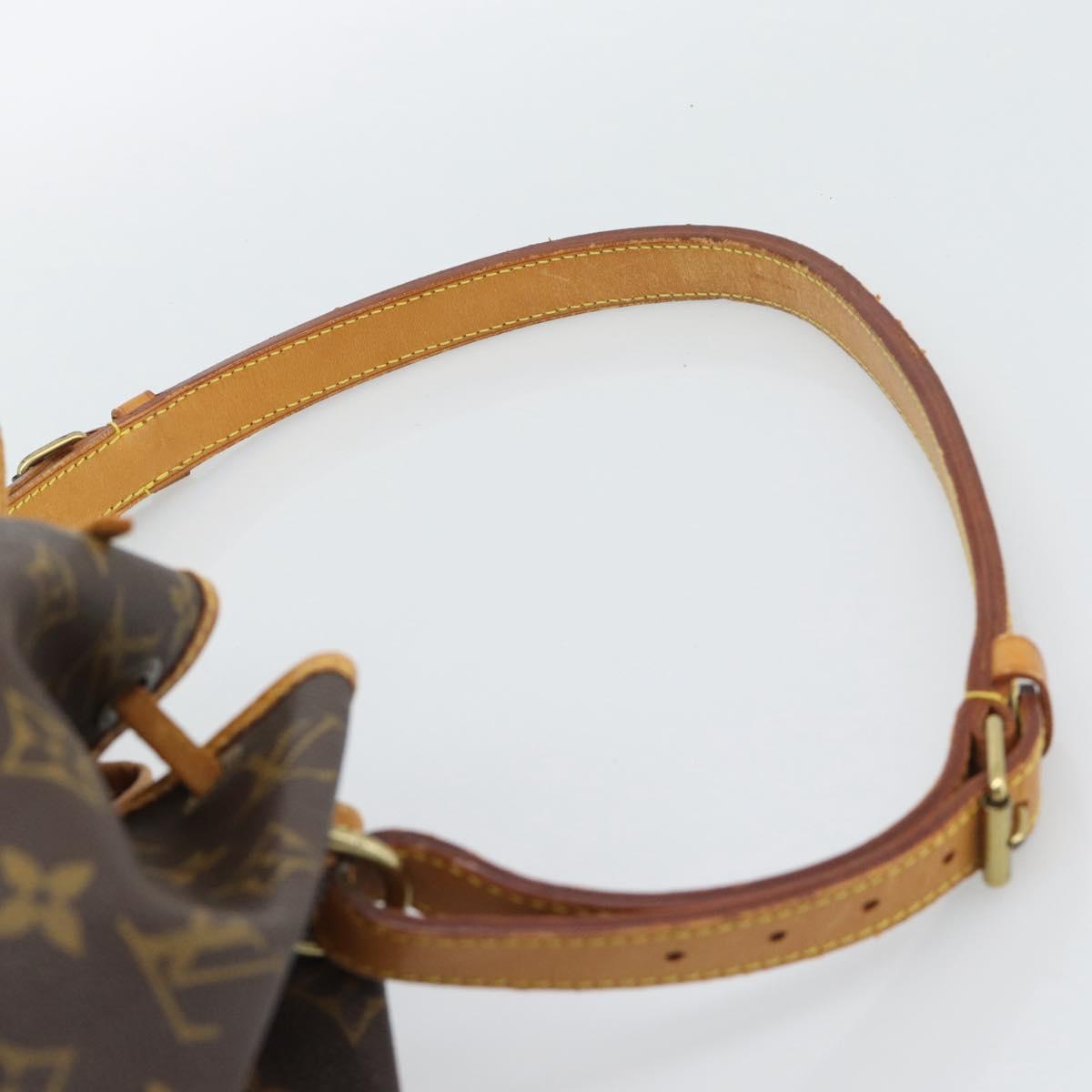 LOUIS VUITTON Monogram Petit Noe Shoulder Bag M42226 LV Auth 195084