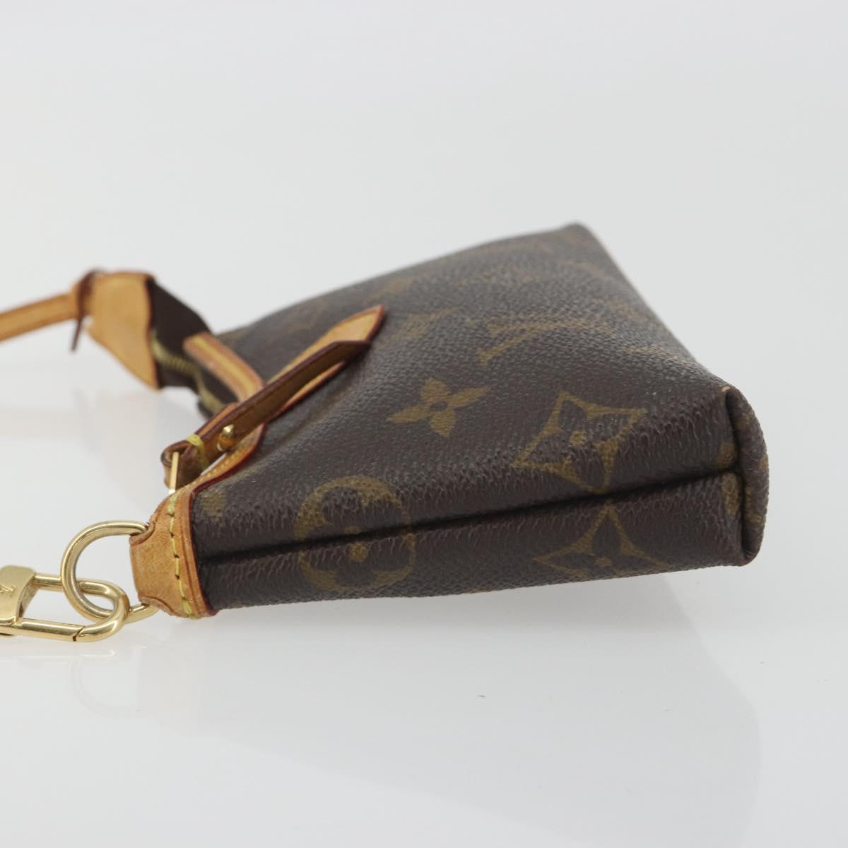 LOUIS VUITTON Monogram Mini Pochette Delight Full Pouch M40309 LV Auth 195099