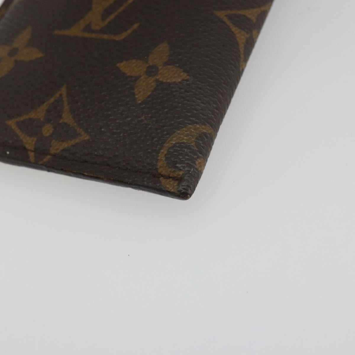 LOUIS VUITTON Monogram Etui Lunette PM Glasses Case M66545 LV Auth 195100