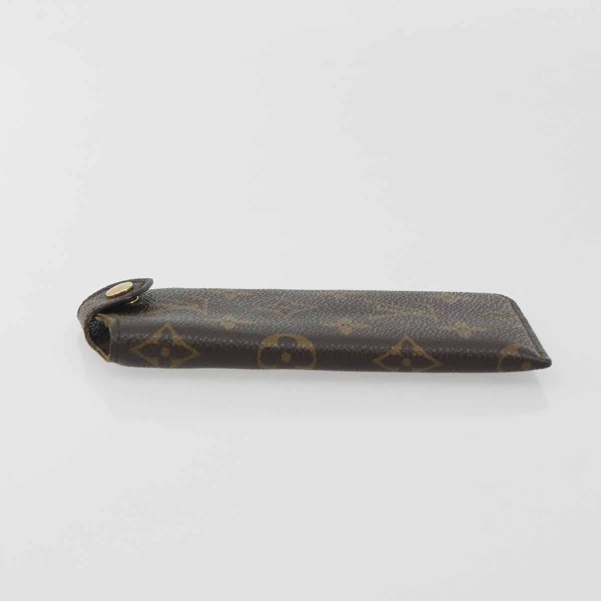 LOUIS VUITTON Monogram Etui Lunette PM Glasses Case M66545 LV Auth 195100