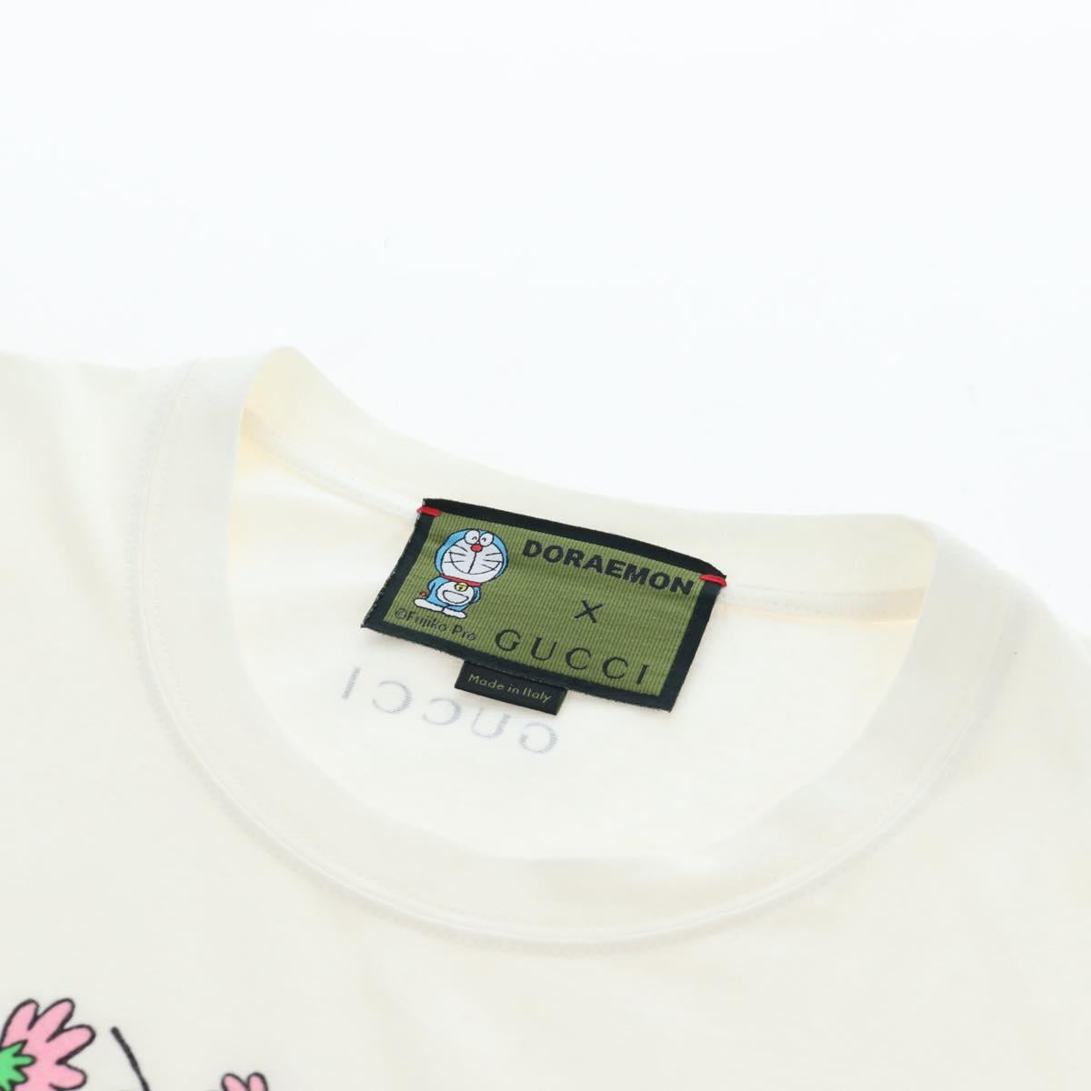 GUCCI Fujiko Pro Collaboration T Shirt Cotton XS White Auth 195116M