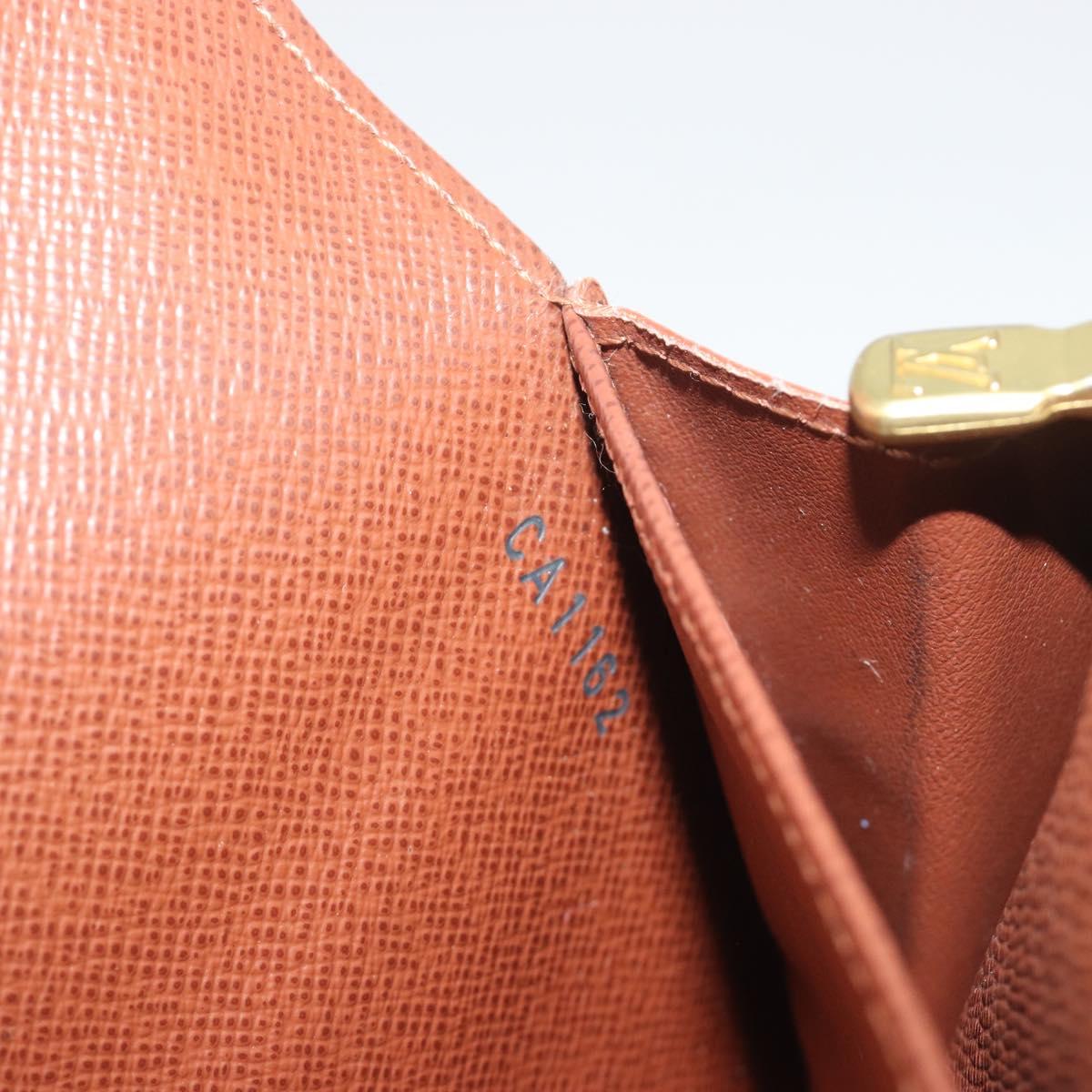 LOUIS VUITTON Monogram Portefeuille Sarah Long Wallet M61734 LV Auth 195118