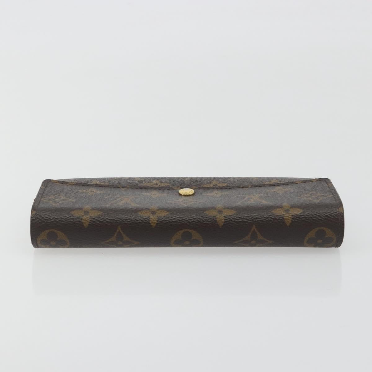 LOUIS VUITTON Monogram Portefeuille Sarah Long Wallet M61734 LV Auth 195118